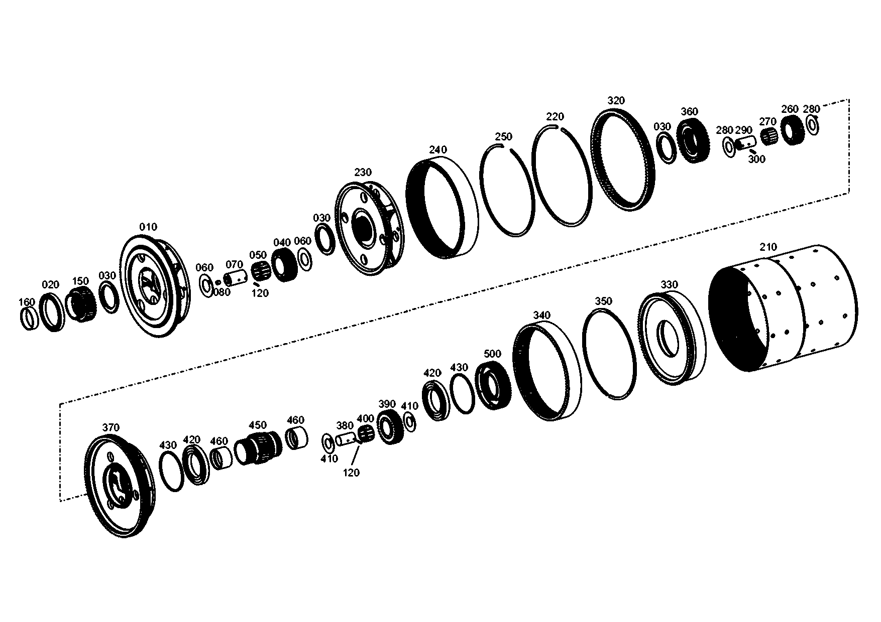 drawing for JOHN DEERE AT322026 - SNAP RING (figure 4)