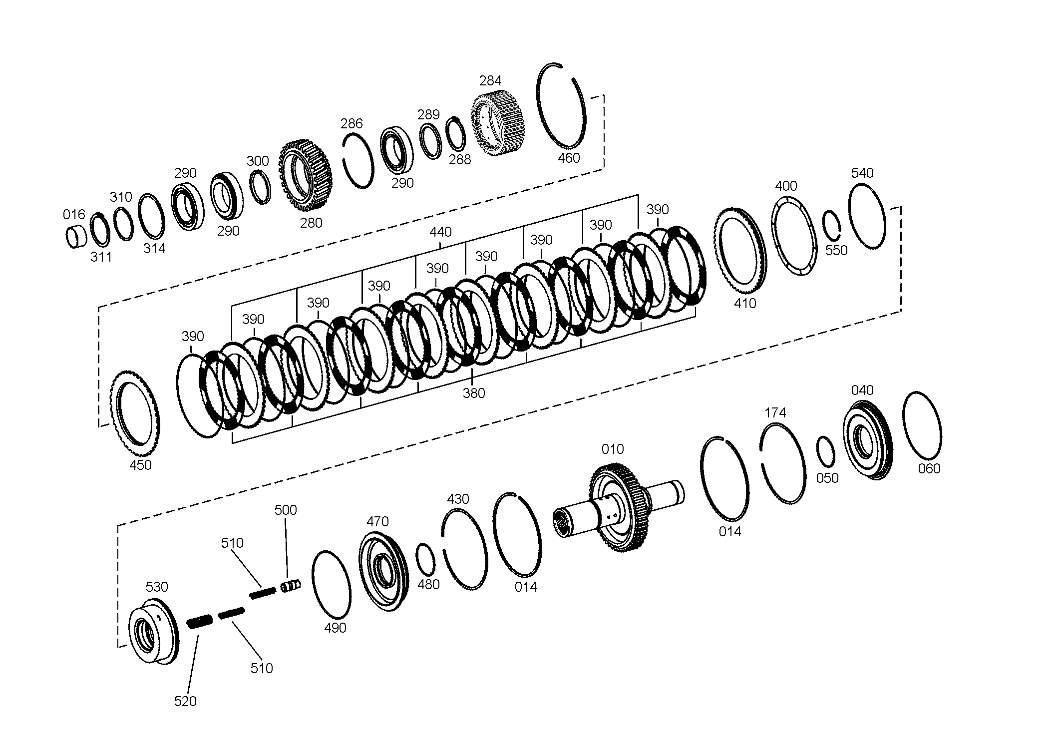 drawing for AGCO X560711700000 - R-RING (figure 5)