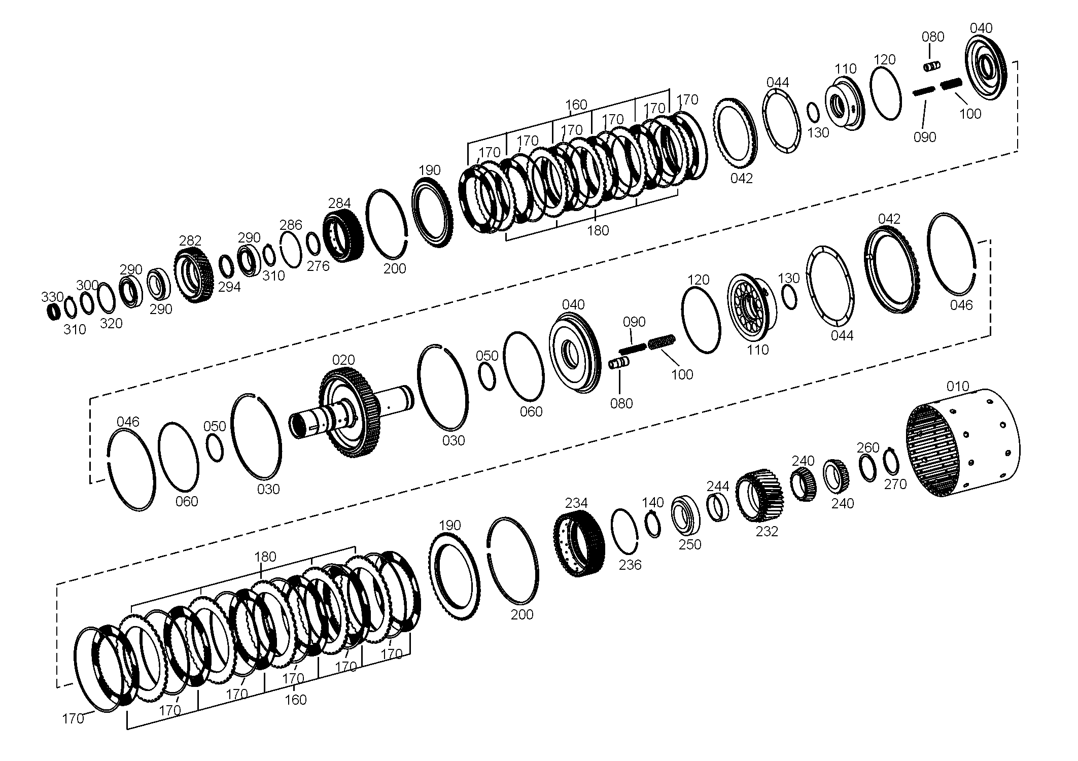 drawing for AGCO V35015000 - NEEDLE SLEEVE (figure 5)