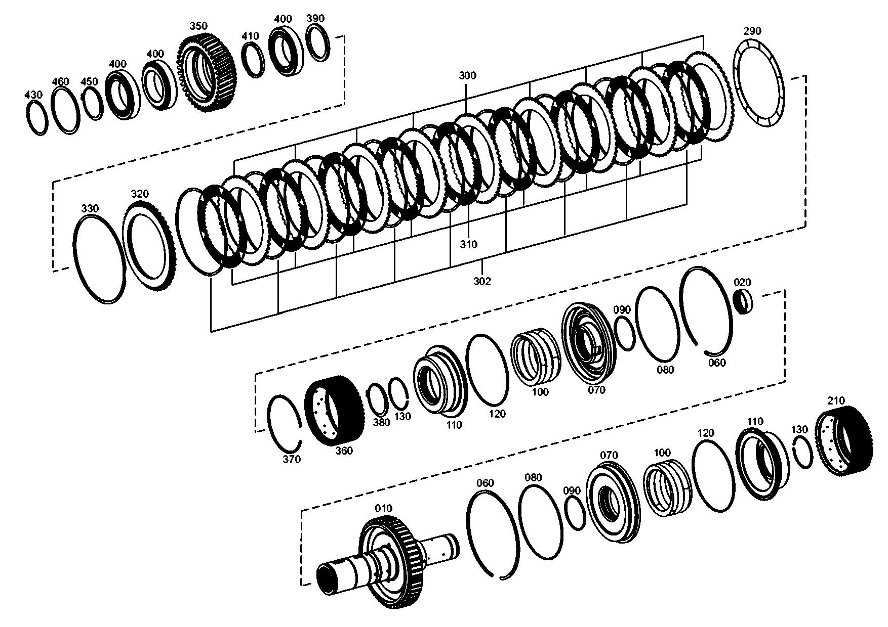 drawing for DAF 67508 - V-RING (figure 1)