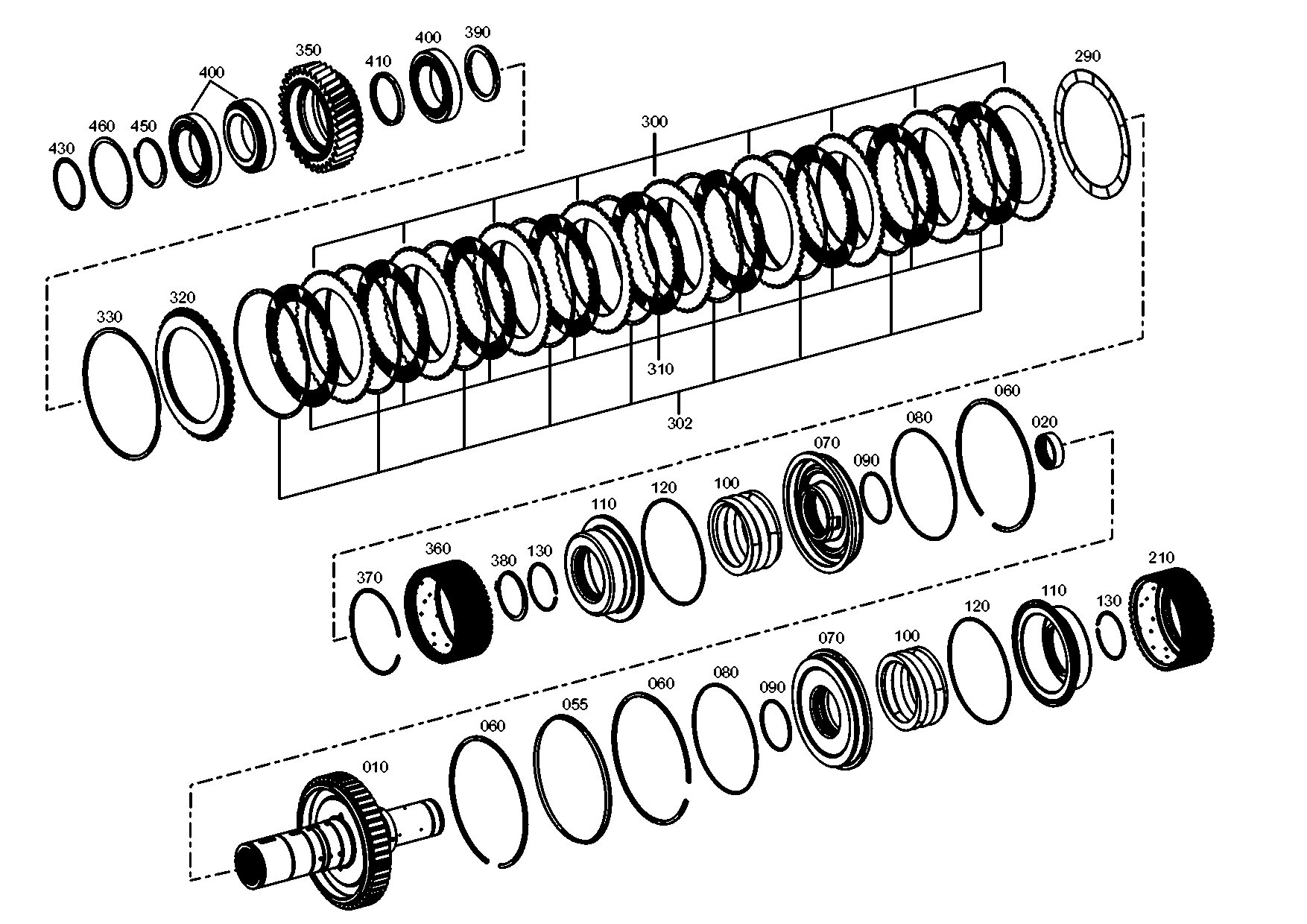 drawing for DAF 67508 - V-RING (figure 3)