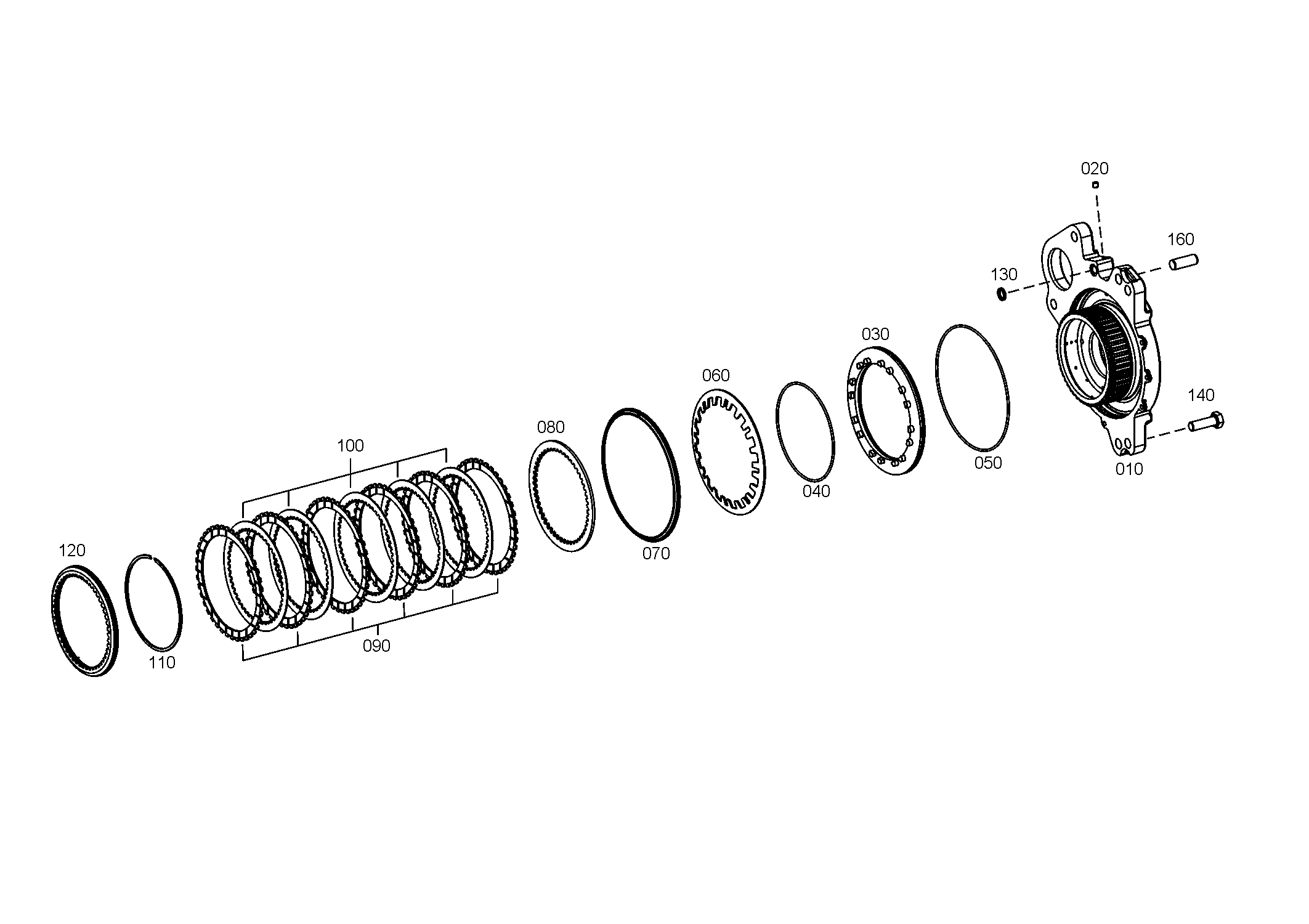 drawing for JOHN DEERE L150918 - CUP SPRING (figure 4)