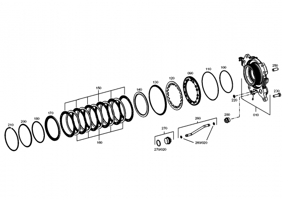 drawing for JOHN DEERE F436046 - O-RING (figure 4)