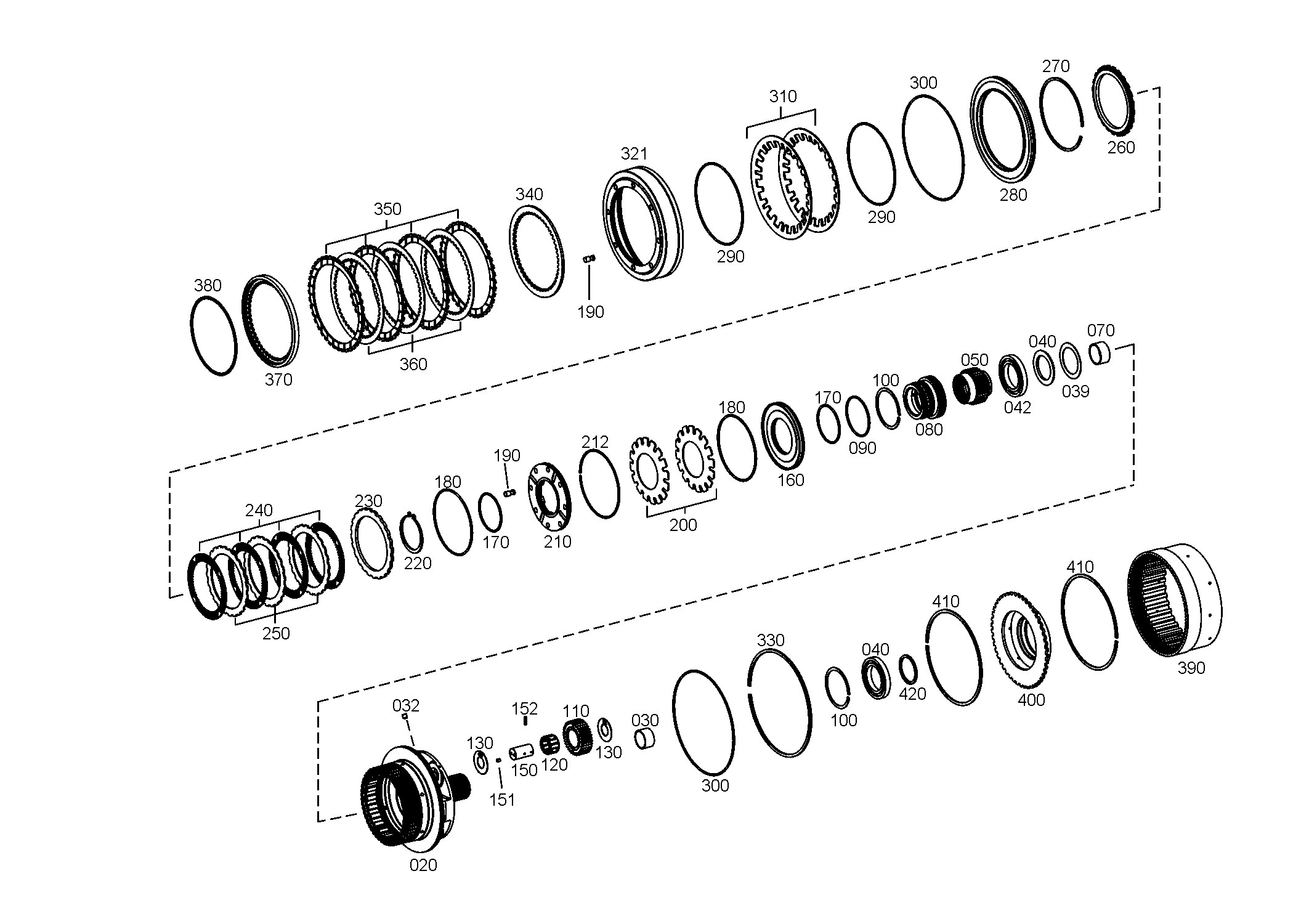 drawing for JOHN DEERE L150736 - BUSH (figure 2)