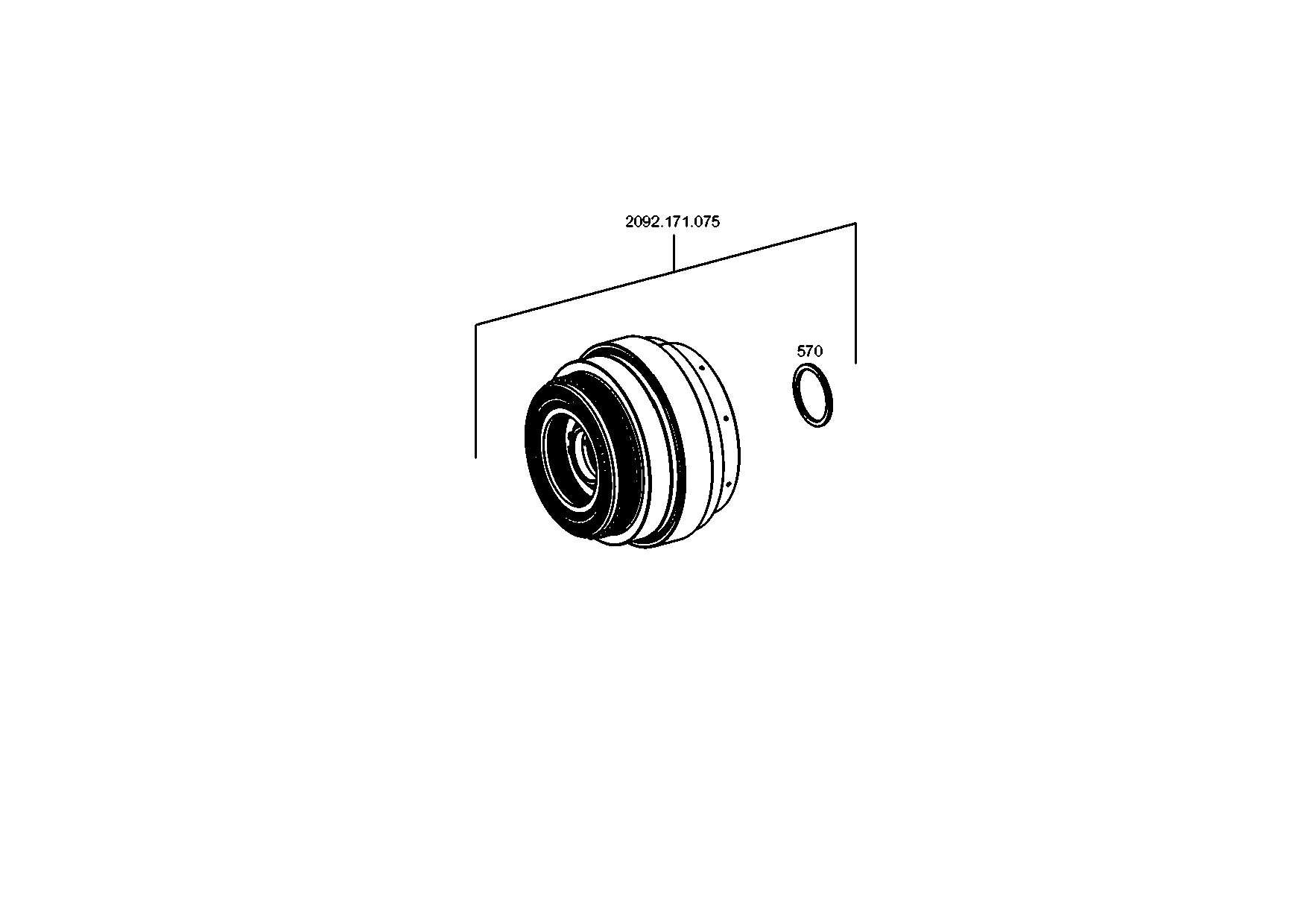 drawing for ALPINA 2420-1219301 - WASHER (figure 1)