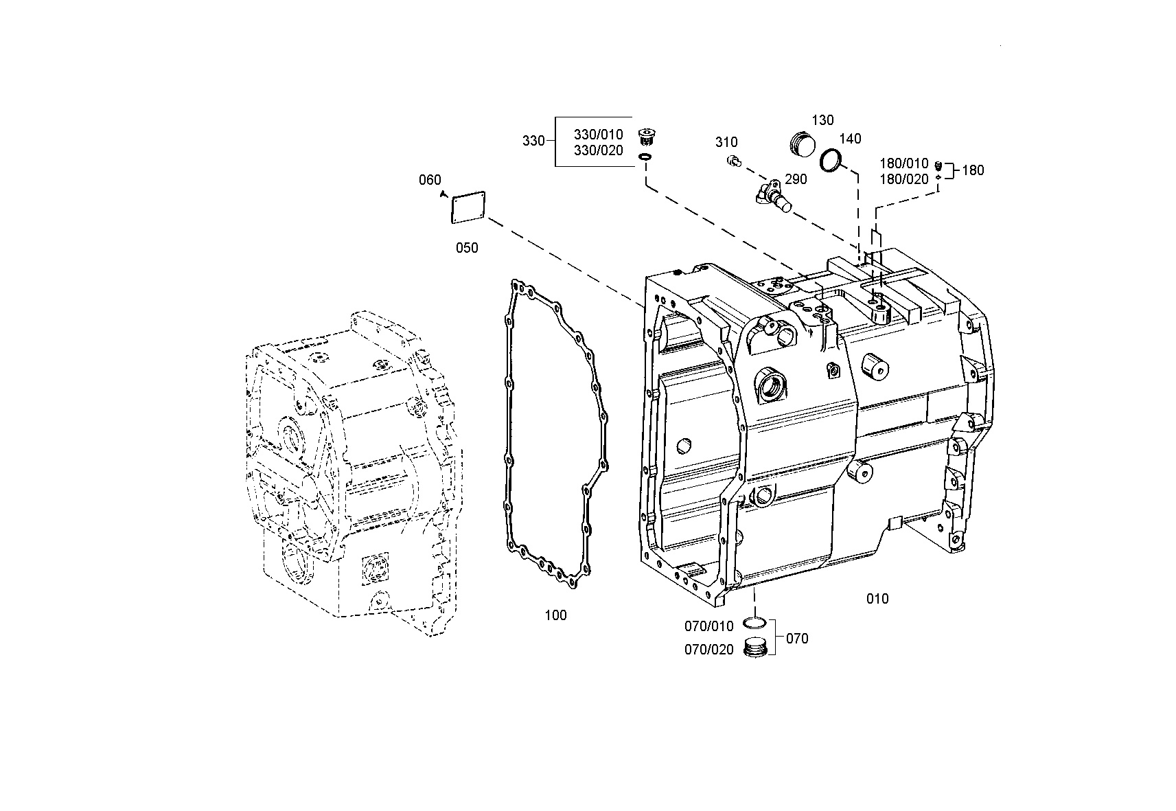 drawing for JOHN DEERE L171591 - O-RING (figure 1)