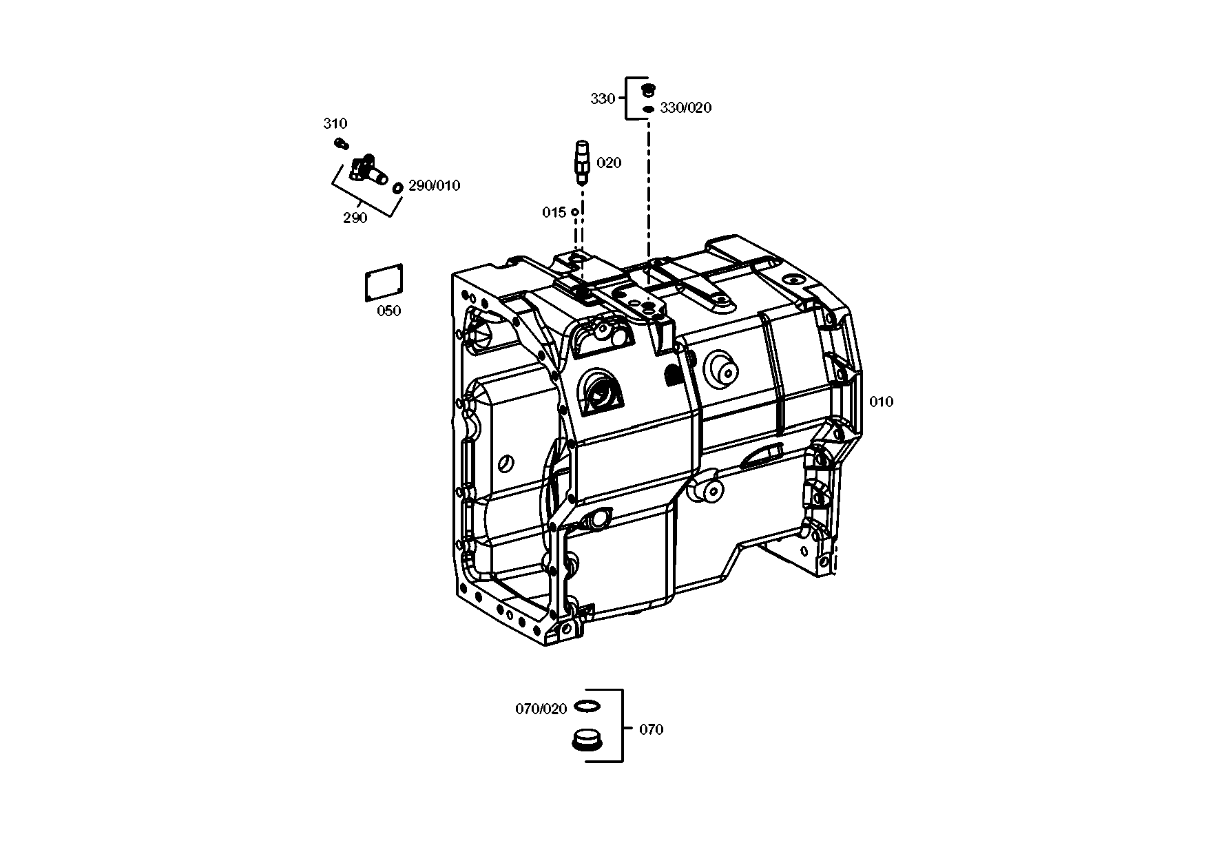 drawing for AGCO V34410100 - TAPPET SWITCH (figure 1)
