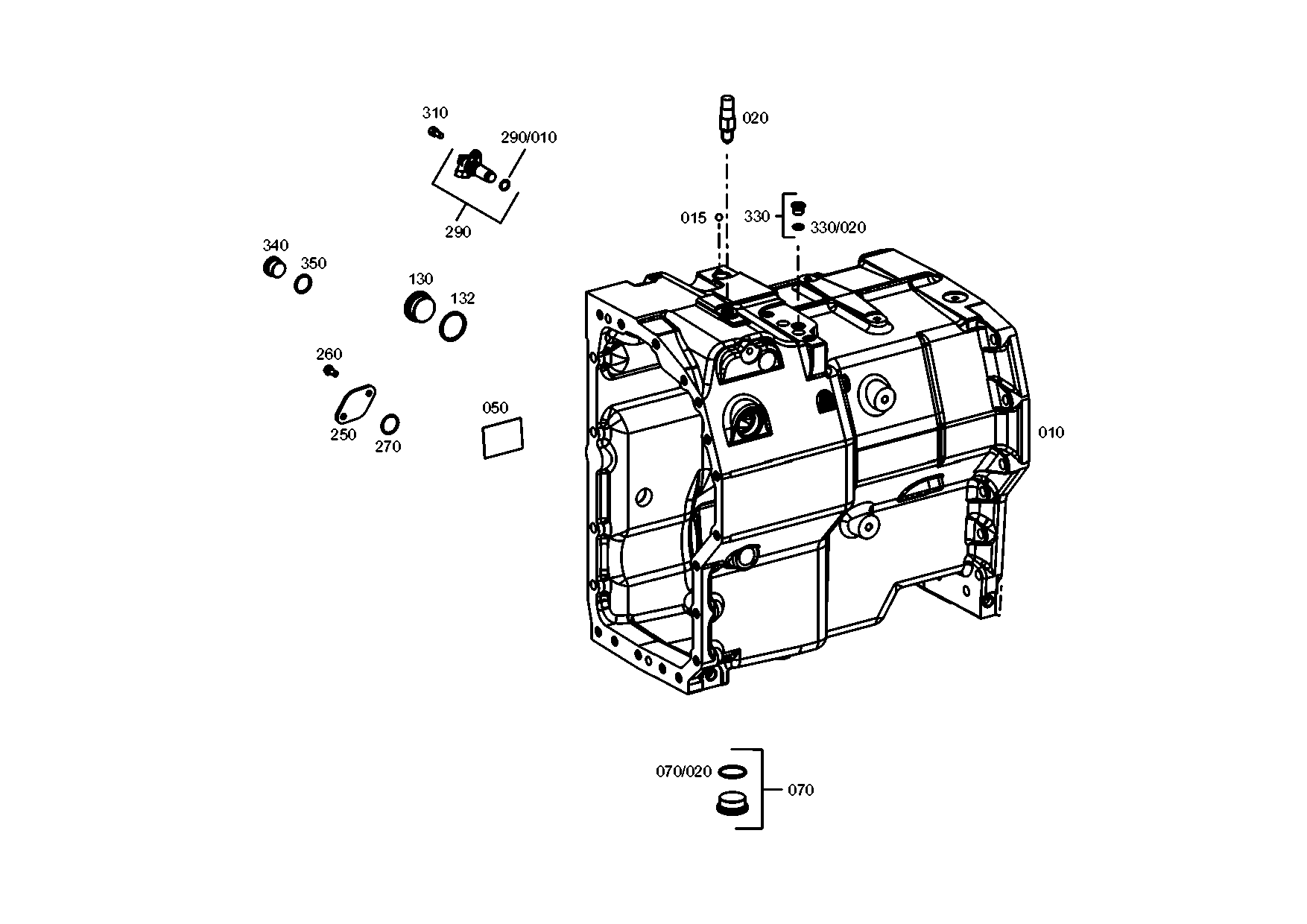 drawing for LIEBHERR GMBH 11001069 - SCREW PLUG (figure 2)