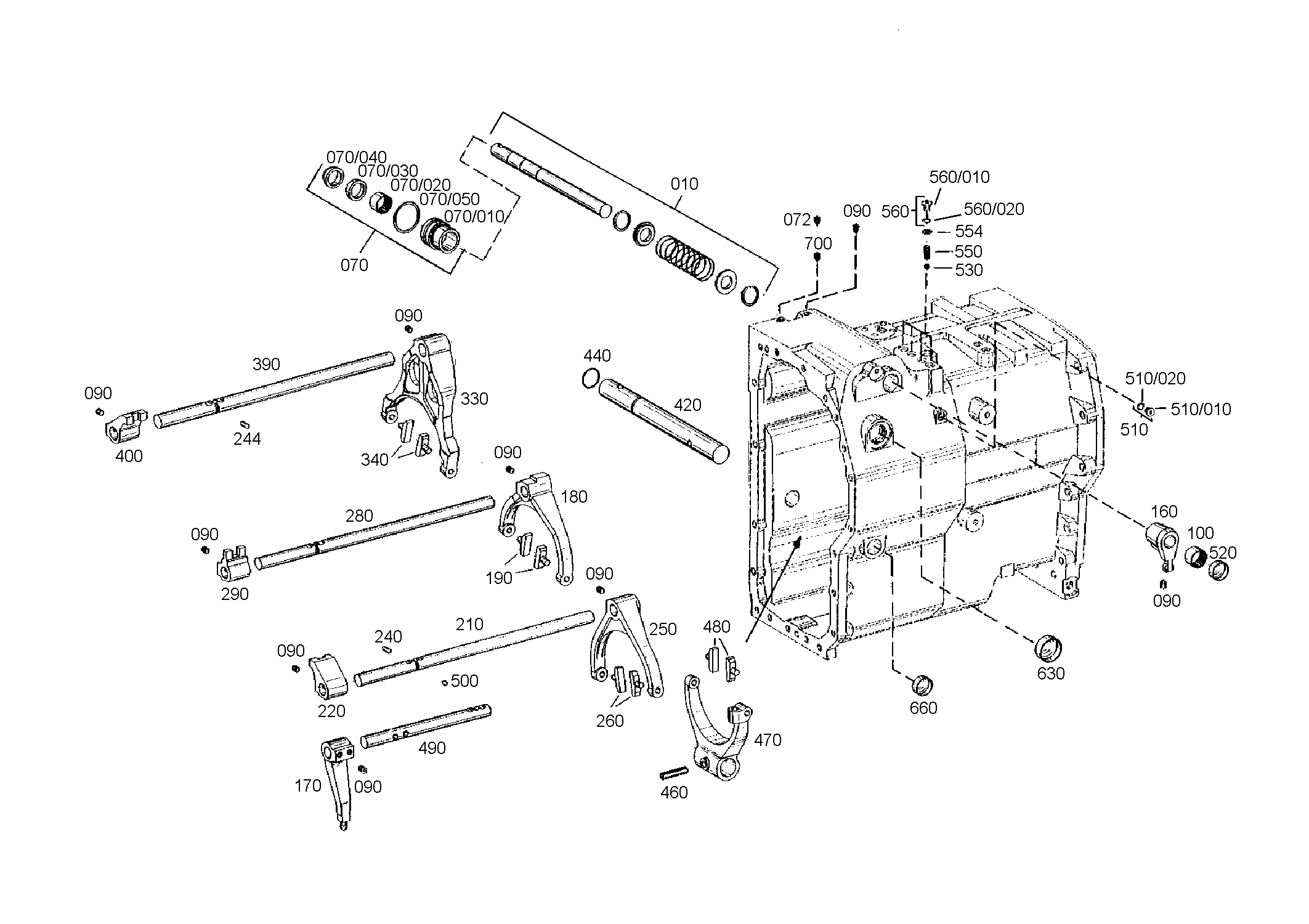 drawing for VDL BOVA 002288012 - SLIDING PAD (figure 1)