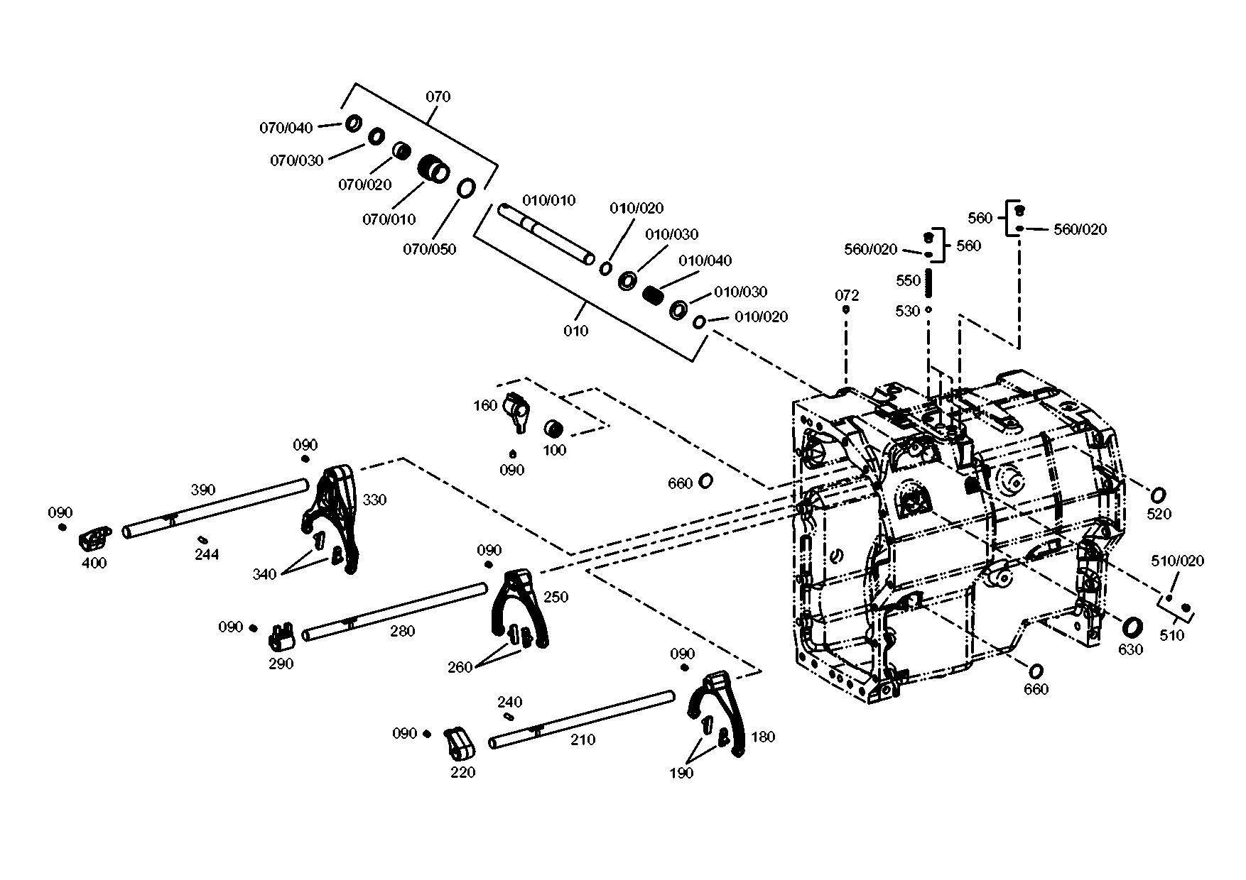 drawing for AGCO 35057700 - LOCKING PIN (figure 2)