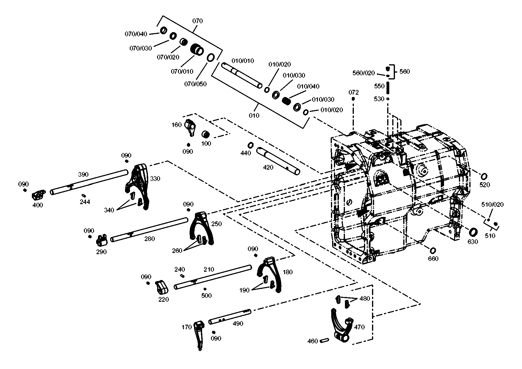 drawing for VDL BOVA 002288012 - SLIDING PAD (figure 3)