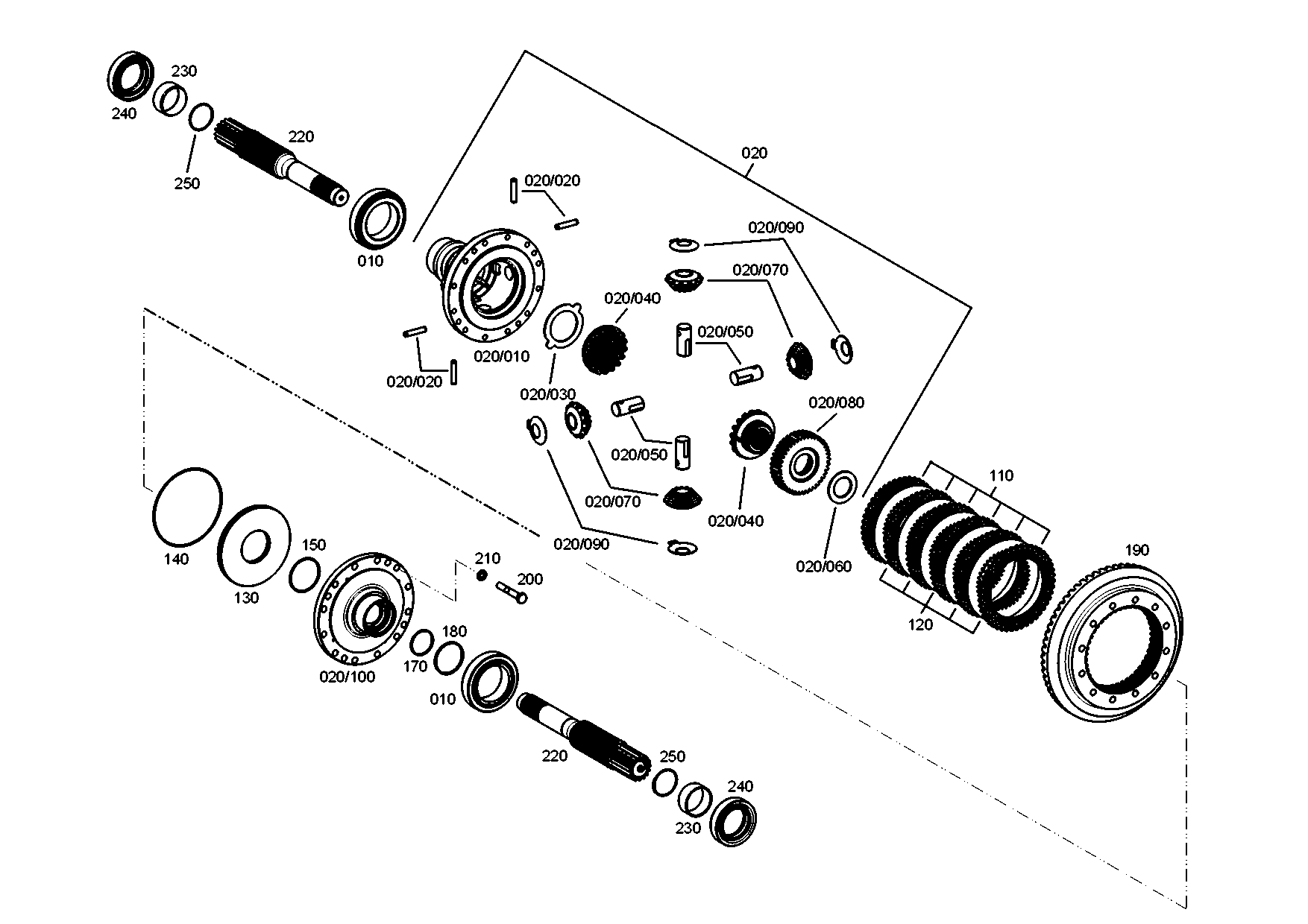 drawing for DEUTZ 4417601 - FRICTION PLATE (figure 1)