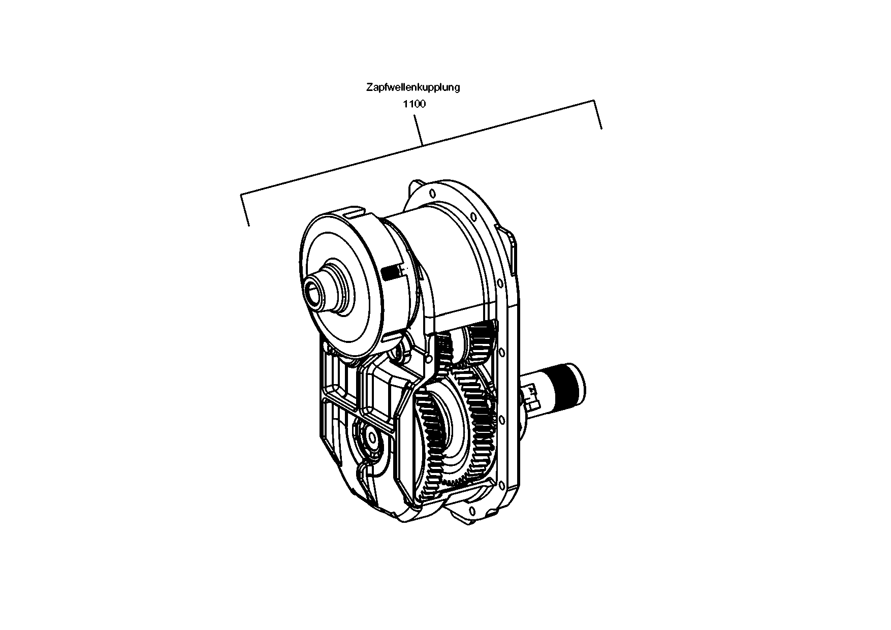 drawing for LIEBHERR GMBH 11001207 - BRACKET (figure 3)