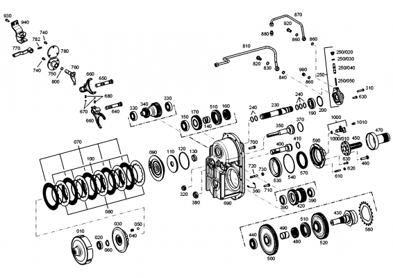 drawing for MAGNA STEYR 133100270082 - DOUBLE GEAR (figure 5)