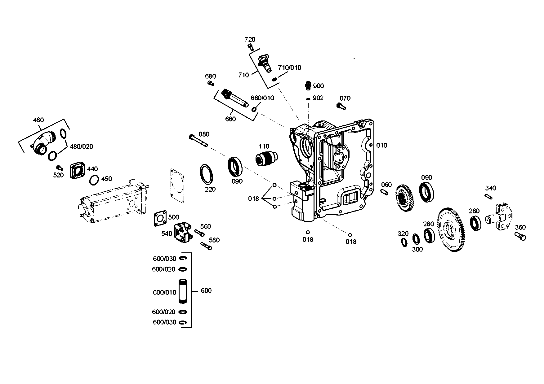 drawing for AGCO X548869400000 - O-RING (figure 3)