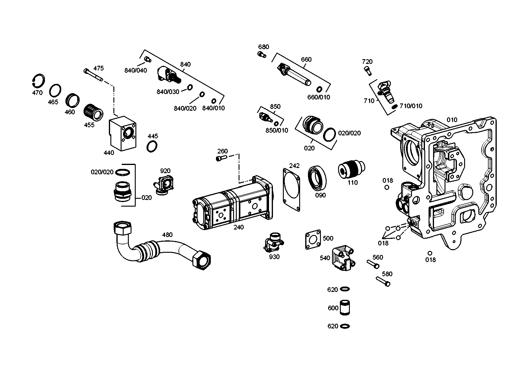 drawing for JOHN DEERE L171591 - O-RING (figure 4)