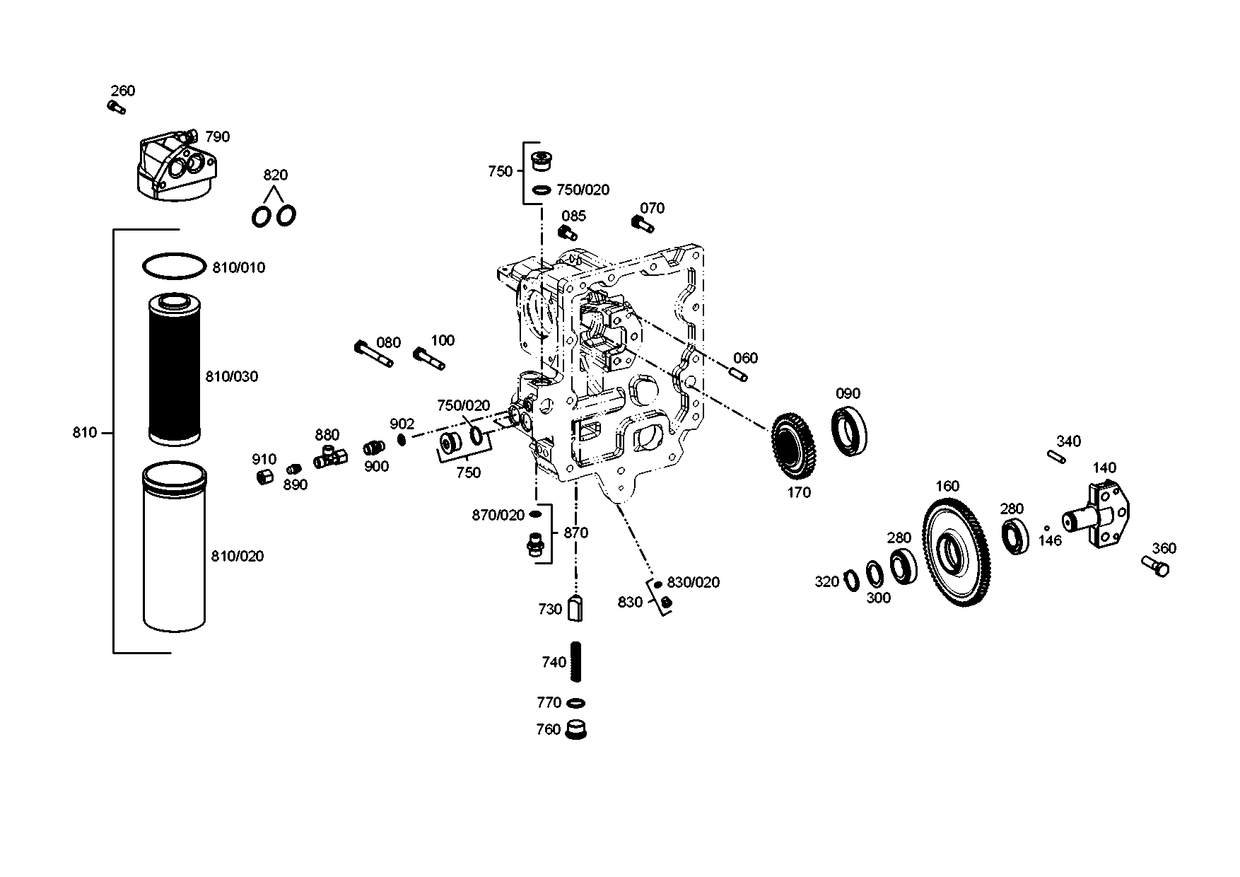 drawing for KALMAR INDUSTRIES INC. 082172700 - O-RING (figure 5)