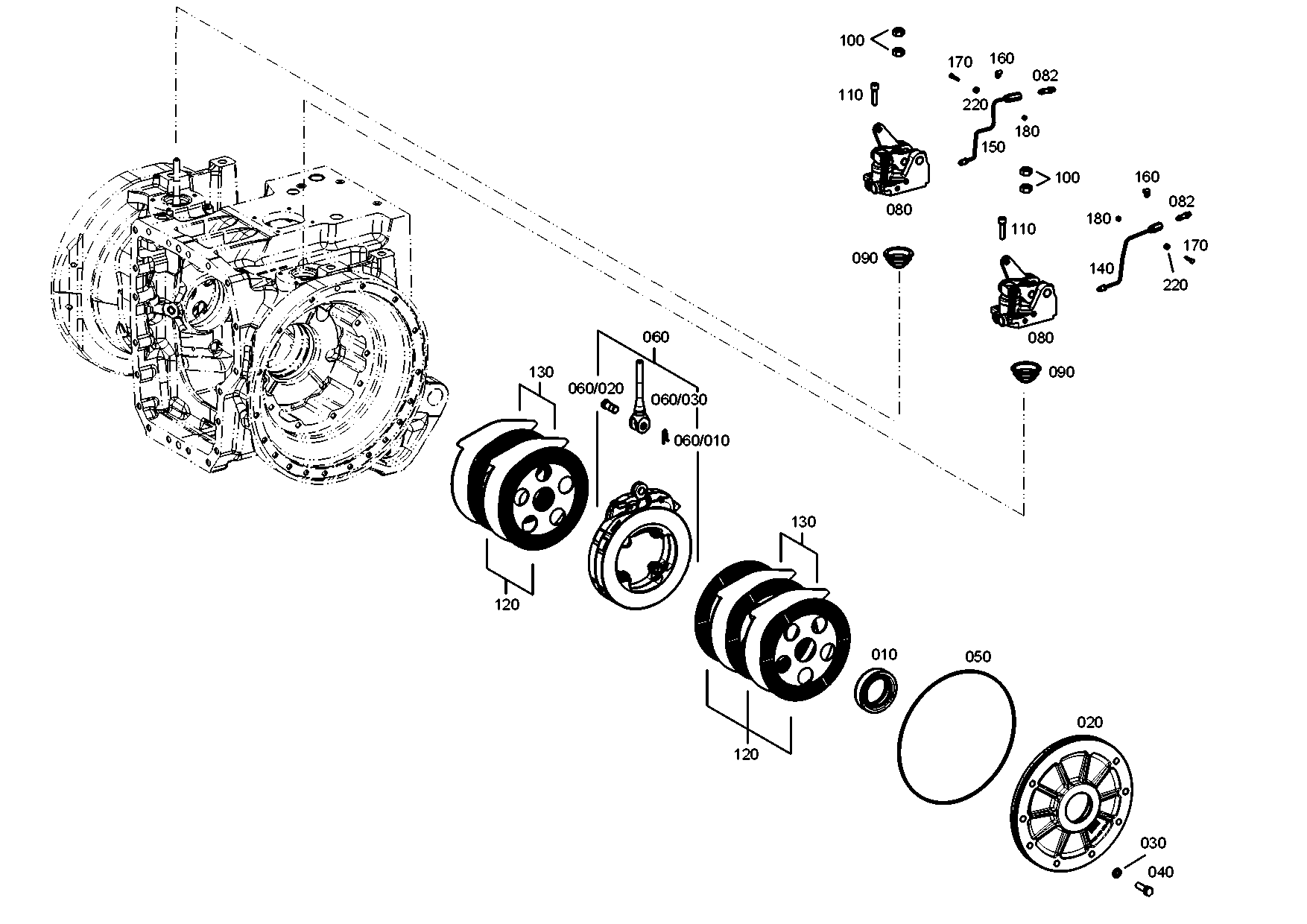 drawing for KUBOTA 3J08022241 - BREATHER (figure 1)