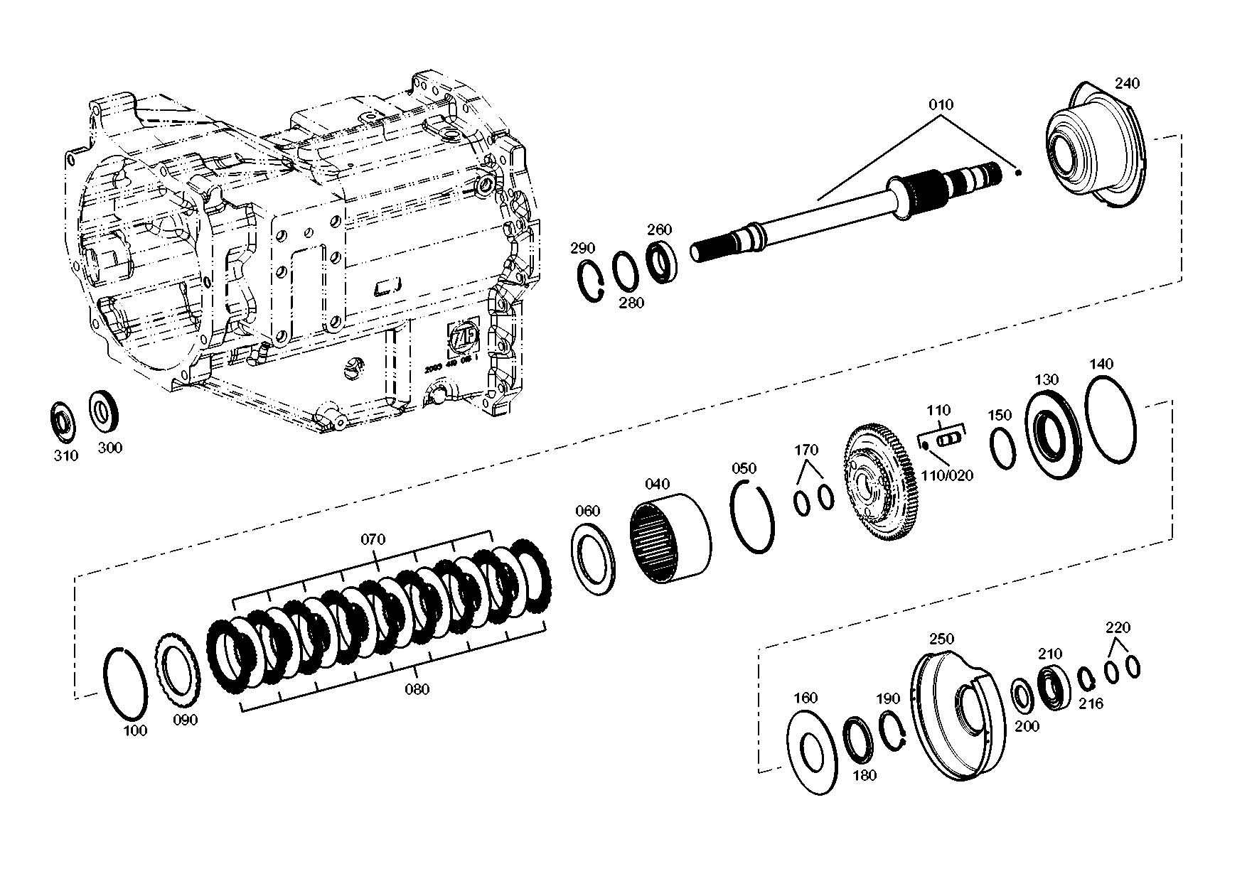 drawing for NISSAN MOTOR CO. 07902220-0 - RETAINING RING (figure 3)