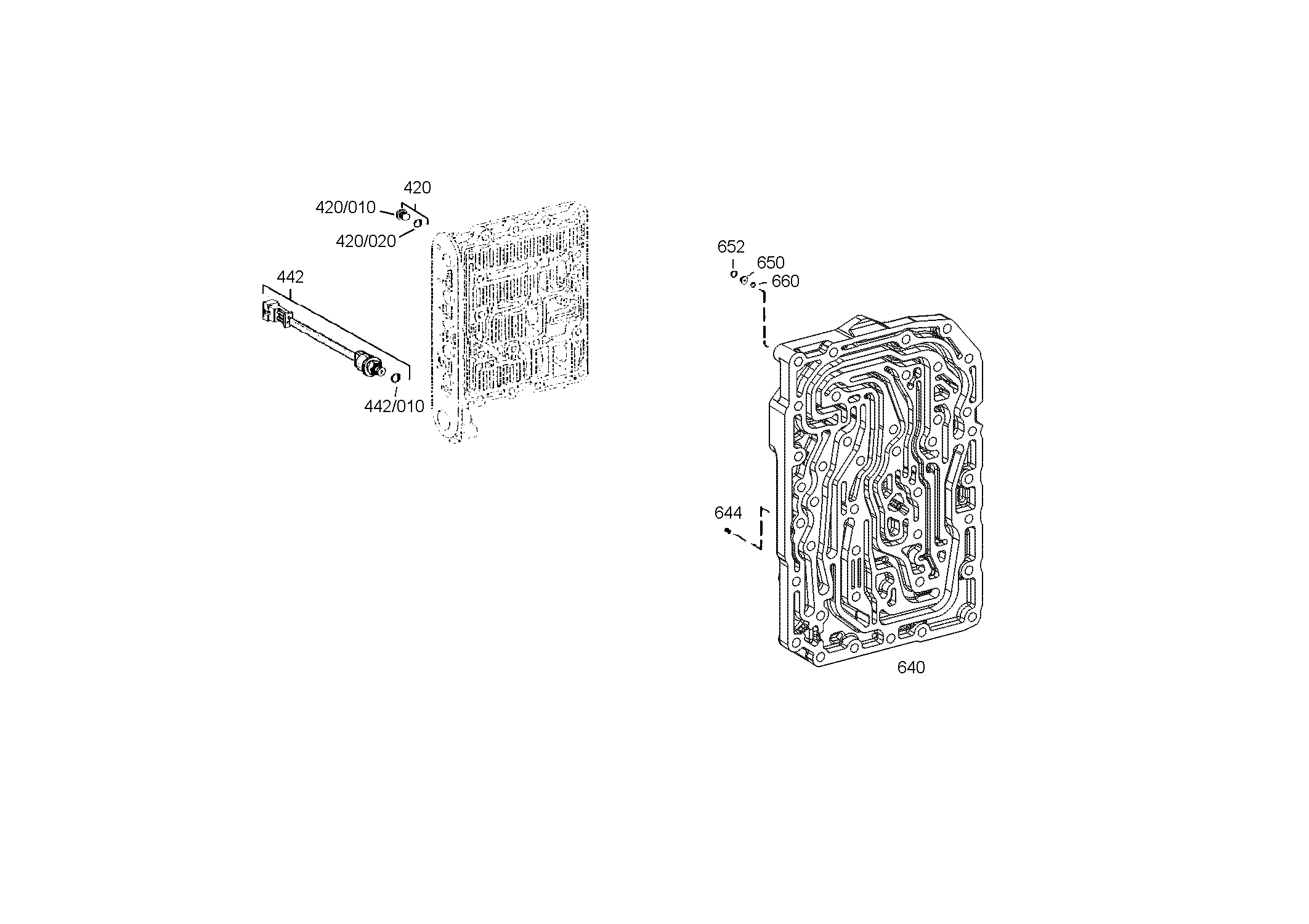 drawing for AGCO F515.100.090.020 - REDUCTION VALVE (figure 2)