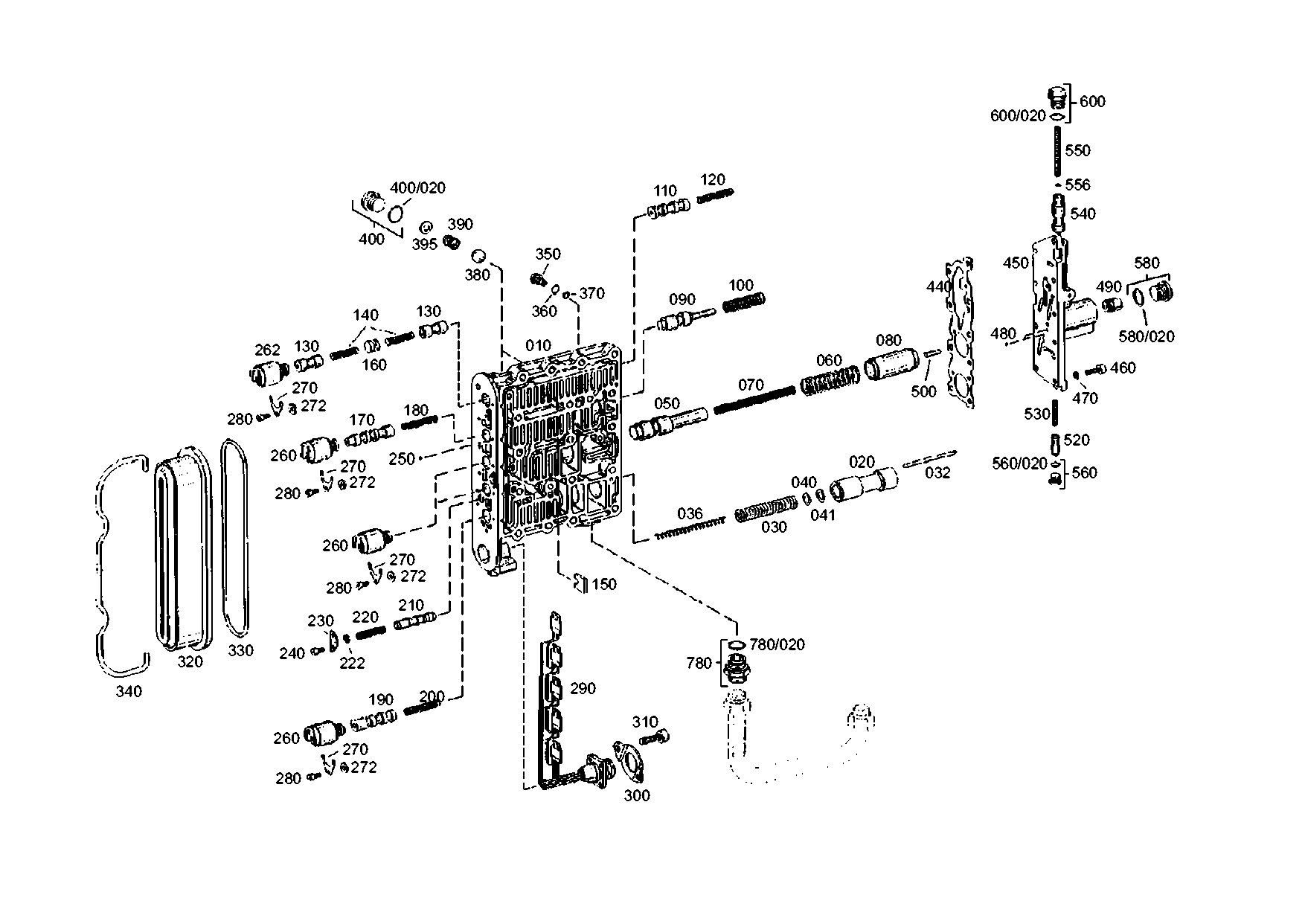 drawing for AGCO F515.100.090.020 - REDUCTION VALVE (figure 3)