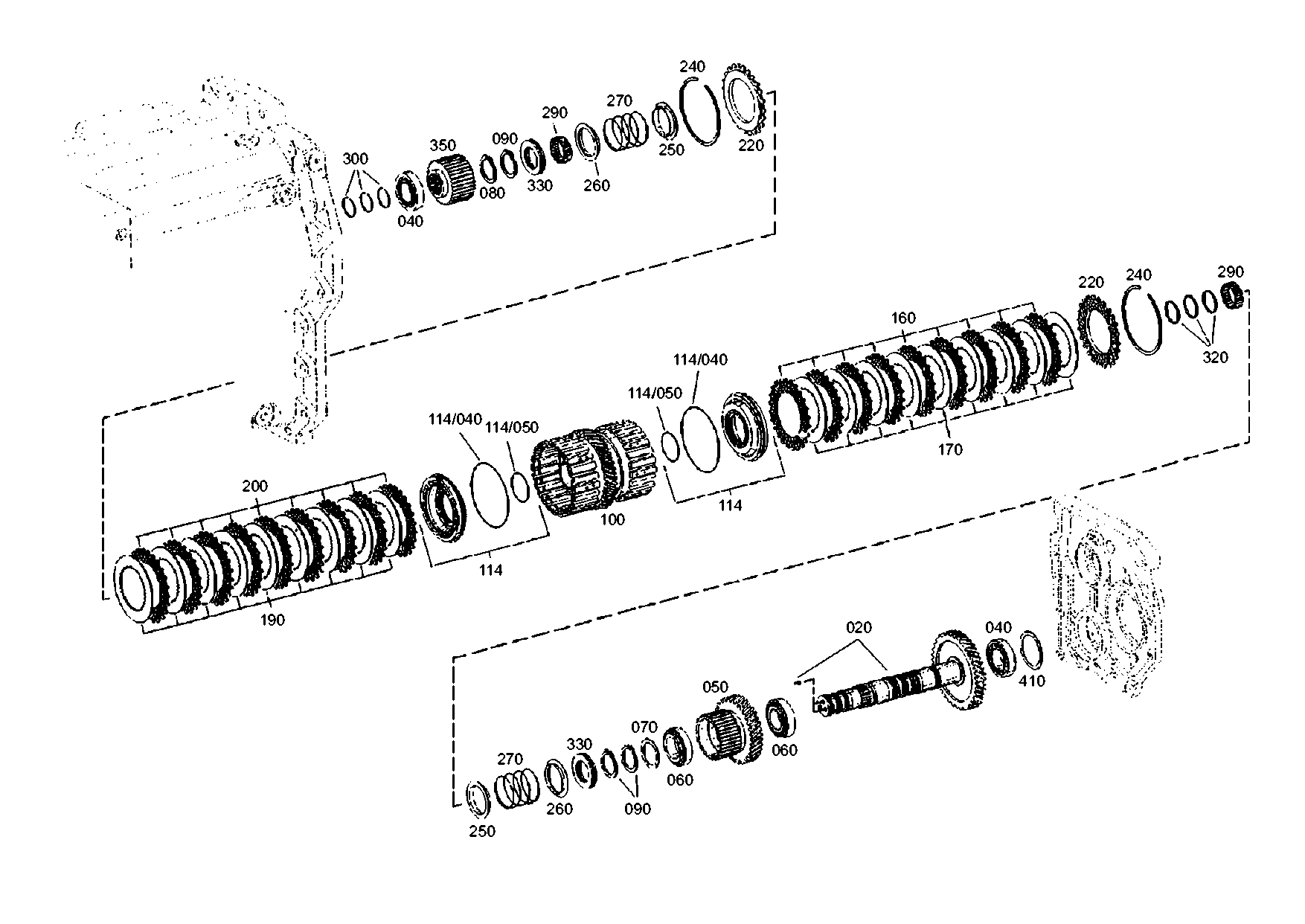 drawing for JOHN DEERE T229352 - SNAP RING (figure 3)