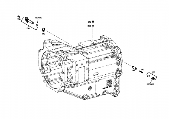 drawing for SAME DEUTZ FAHR (SDF) 0.010.2616.1 - HEXAGON SCREW (figure 5)