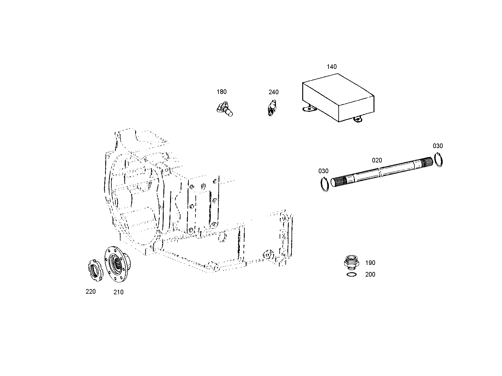 drawing for DOPPSTADT 94833213132 - OUTPUT FLANGE (figure 1)