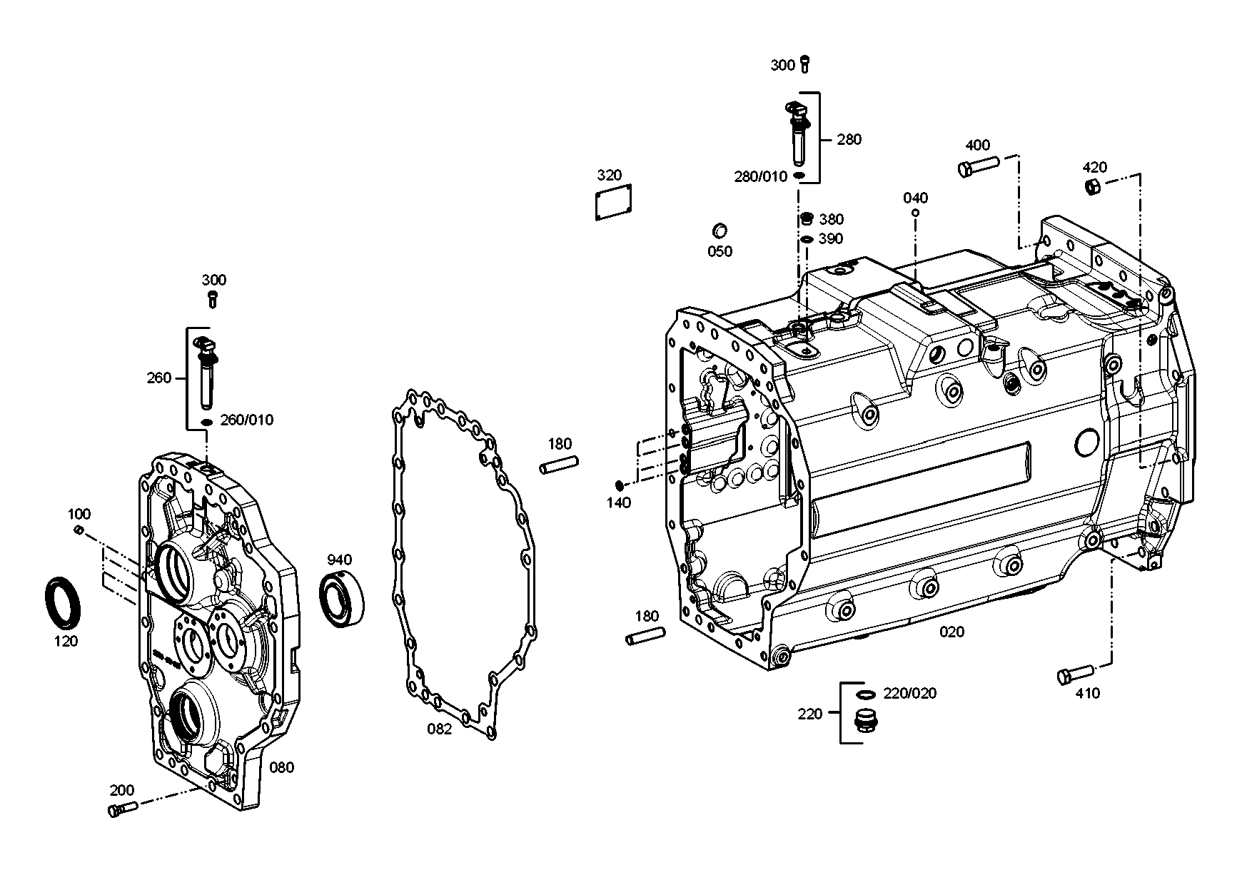 drawing for AGCO V34990700 - SPEED TRANSMITT (figure 3)