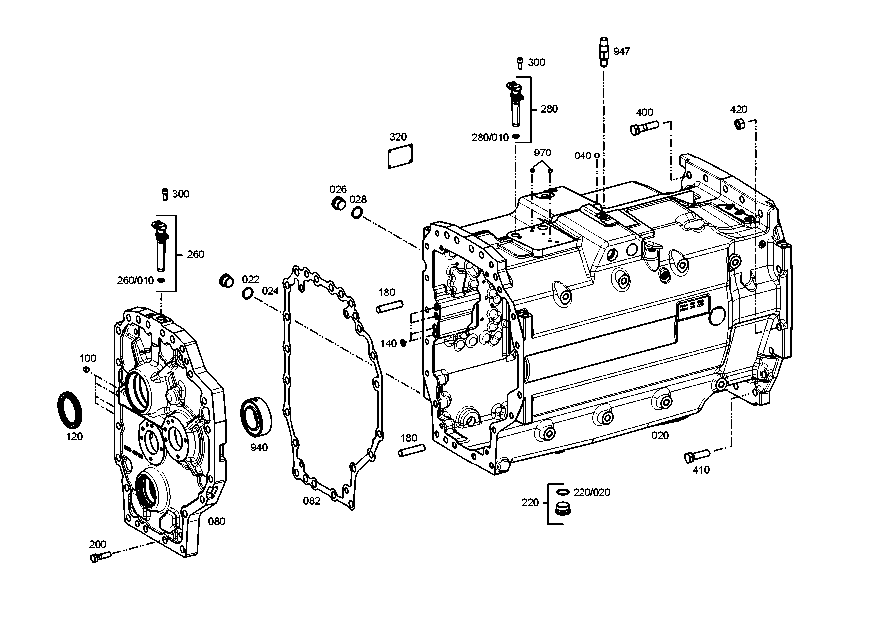 drawing for AGCO 34157100 - GASKET (figure 3)