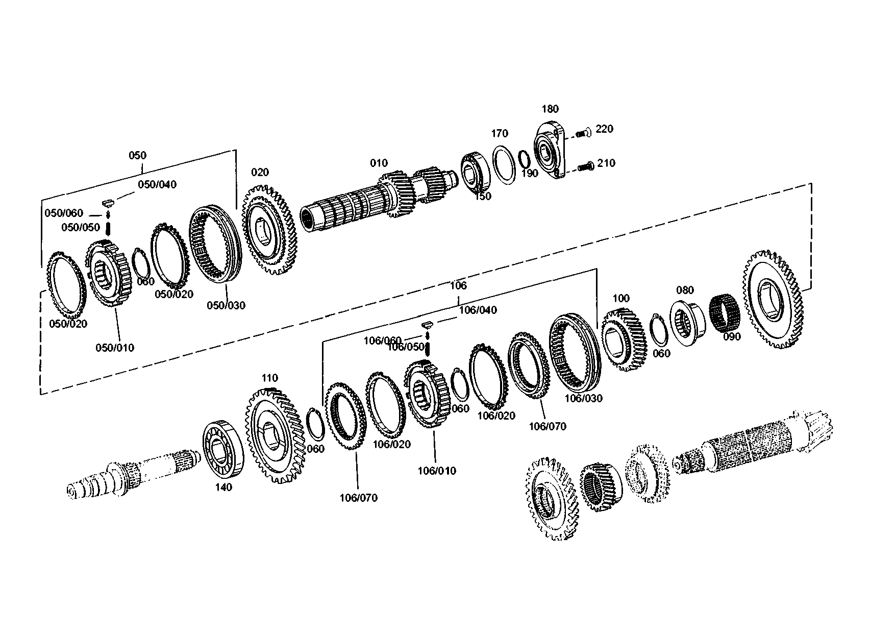 drawing for JOHN DEERE 0730501442 - RETAINING RING (figure 3)