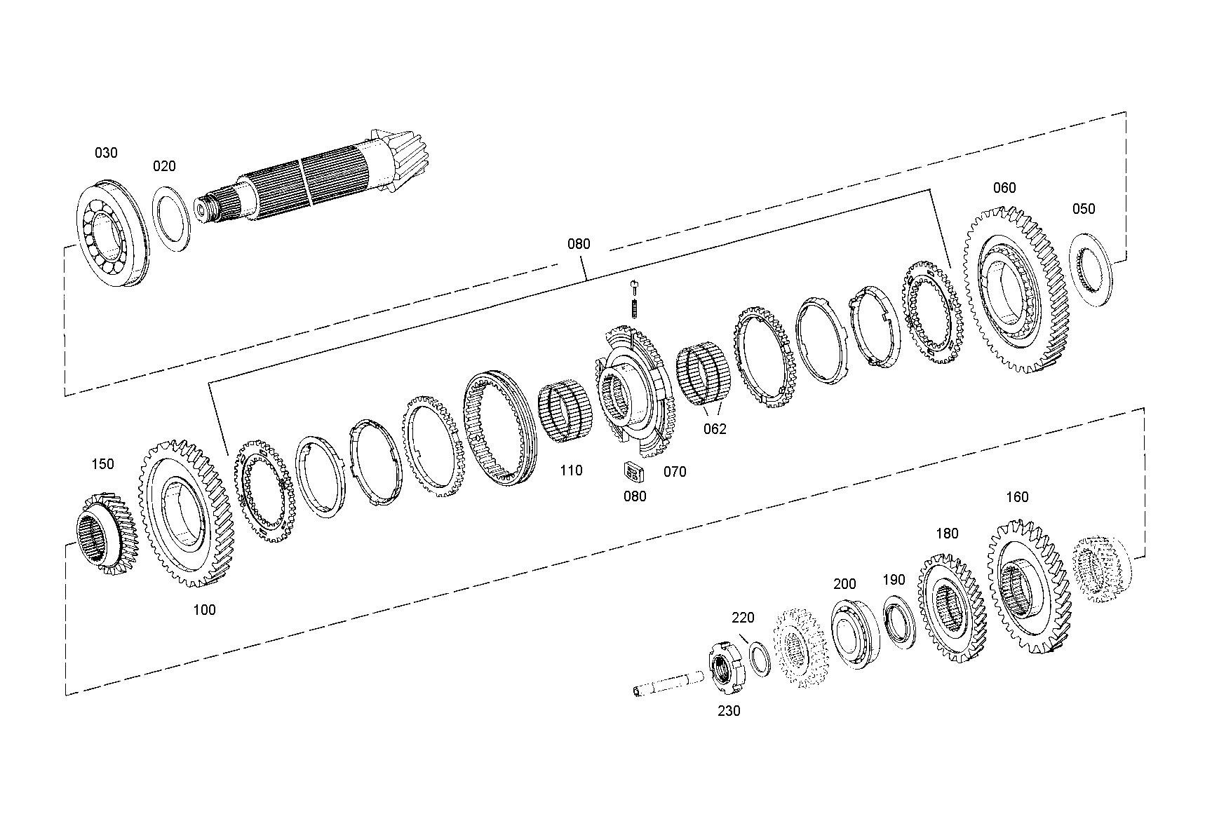 drawing for SCANIA 1543993 - COMPRESSION SPRING (figure 1)