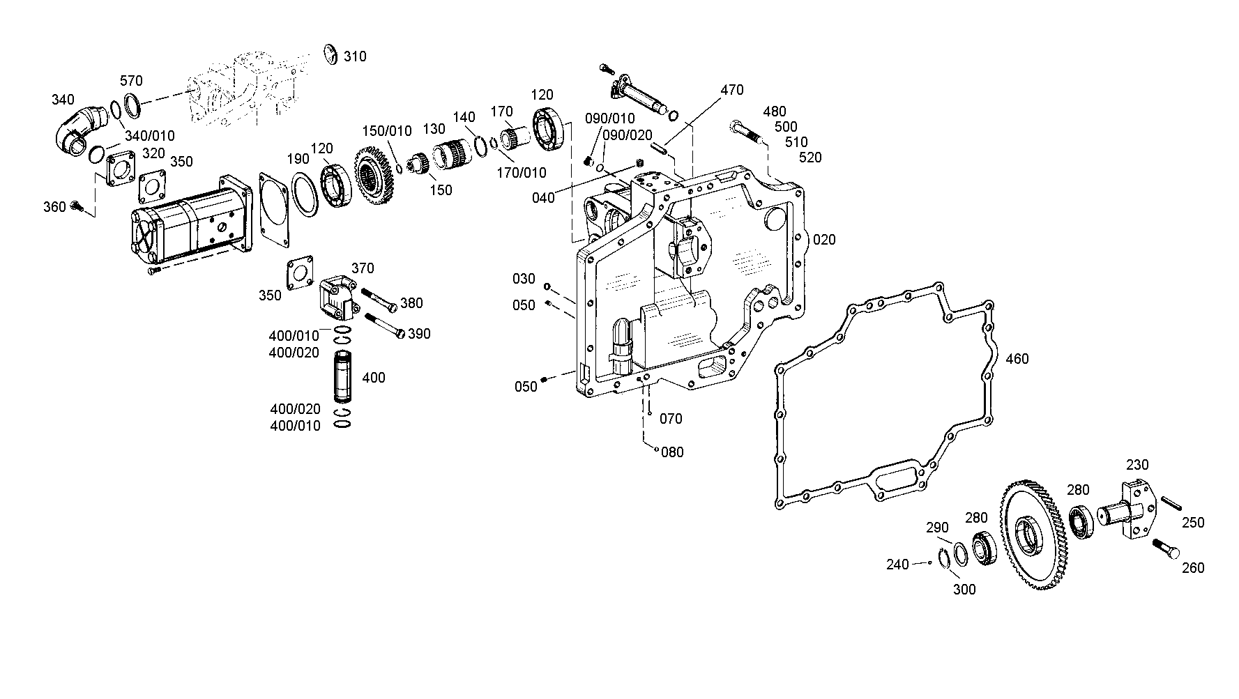 drawing for AGCO KG3096 - SNAP RING (figure 5)