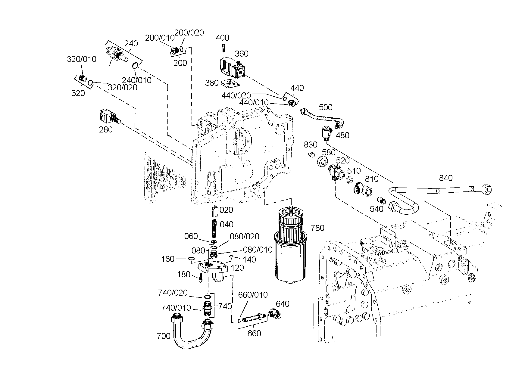 drawing for LIEBHERR GMBH 7010135 - O-RING (figure 3)