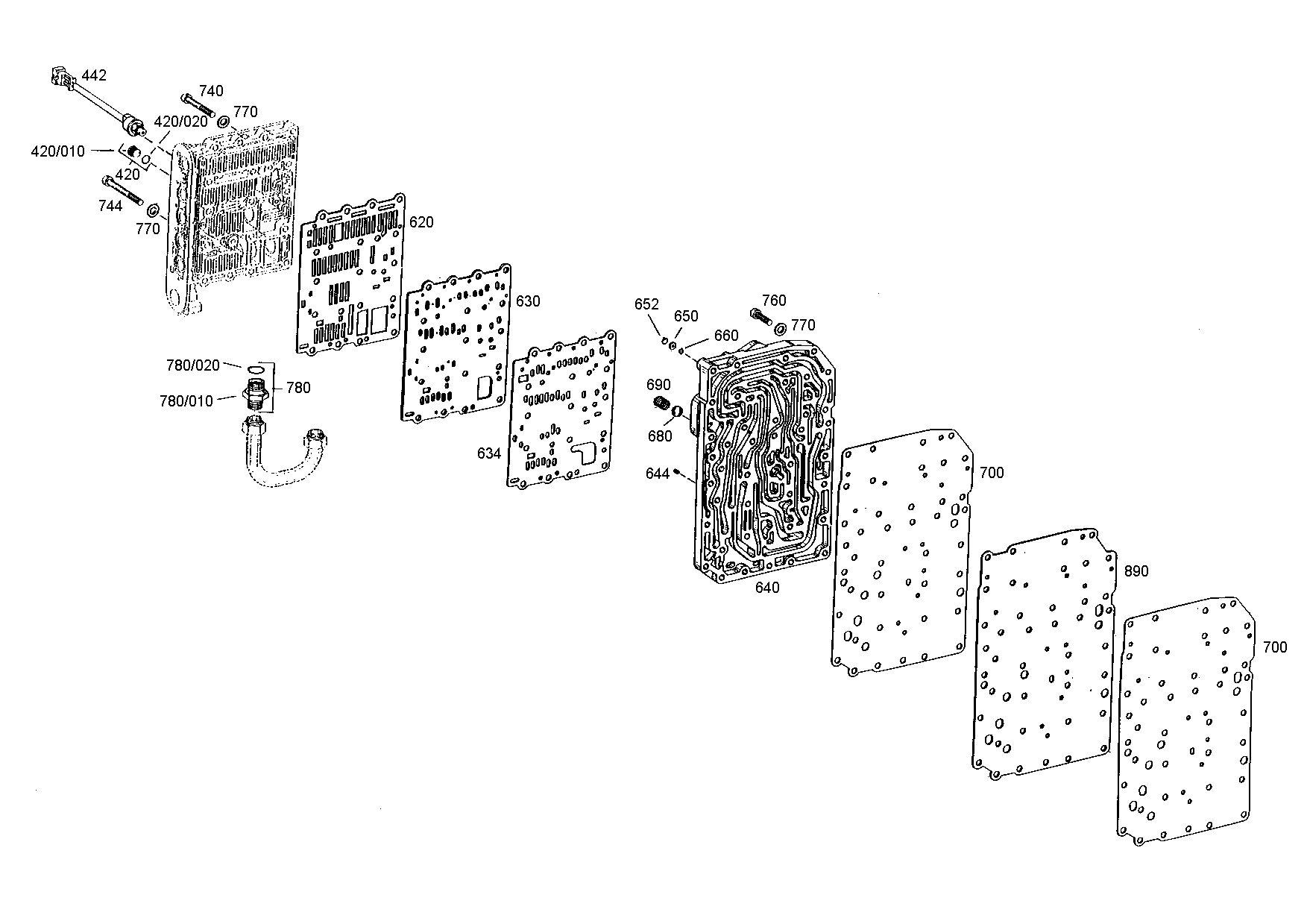 drawing for AGCO 35068700 - GASKET (figure 3)