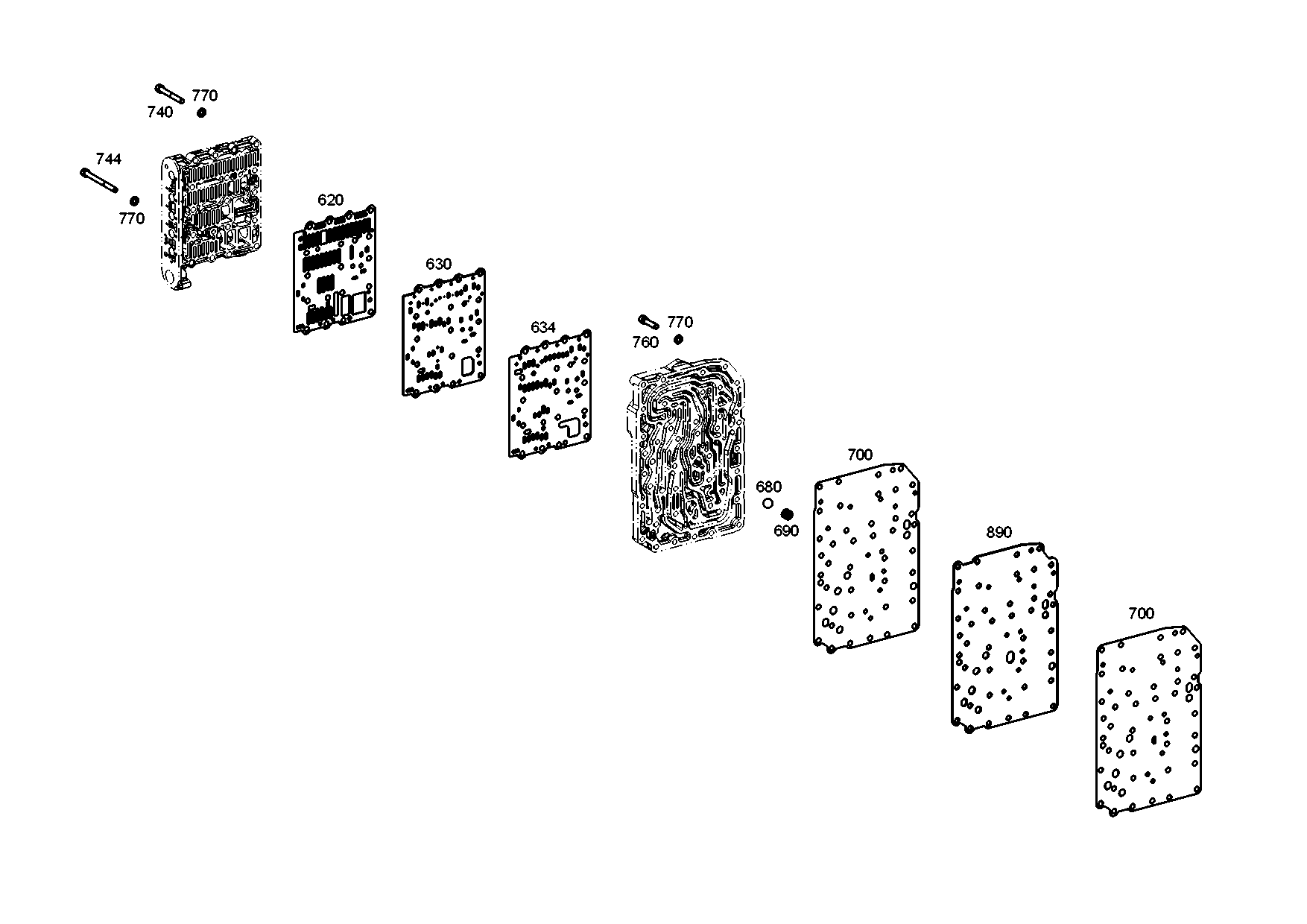 drawing for AGCO 35068700 - GASKET (figure 4)