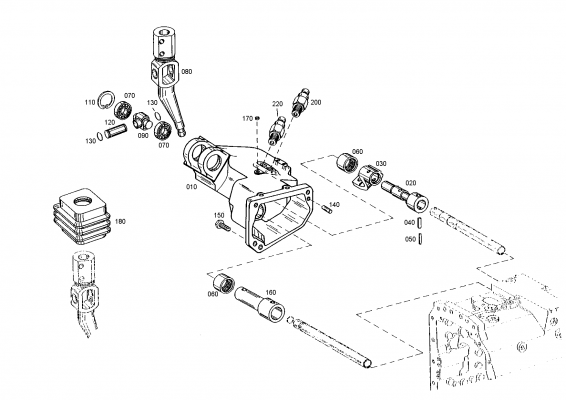 drawing for MAN 131724138 - GEAR SHIFT SEGMENT (figure 2)