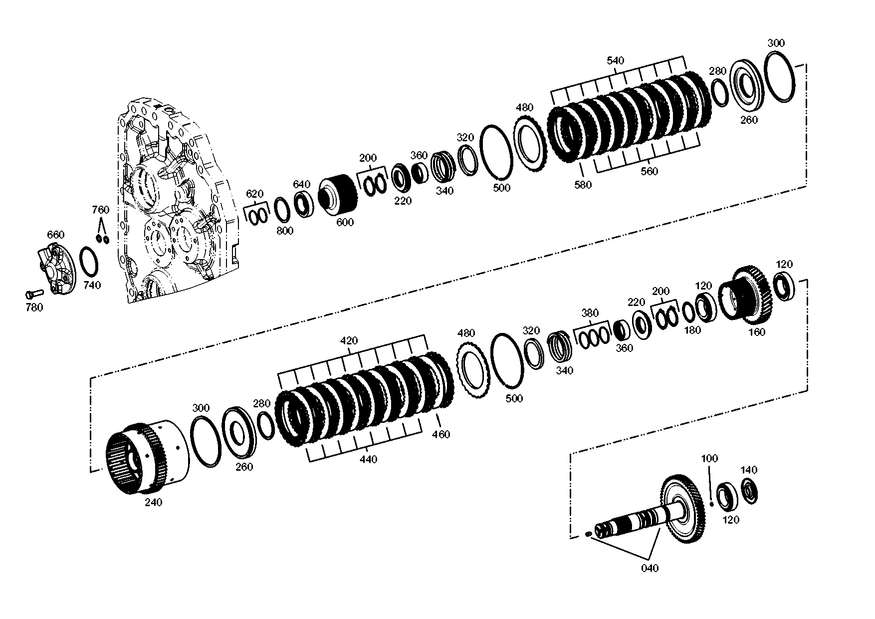drawing for AGCO X548942200000 - O-RING (figure 2)