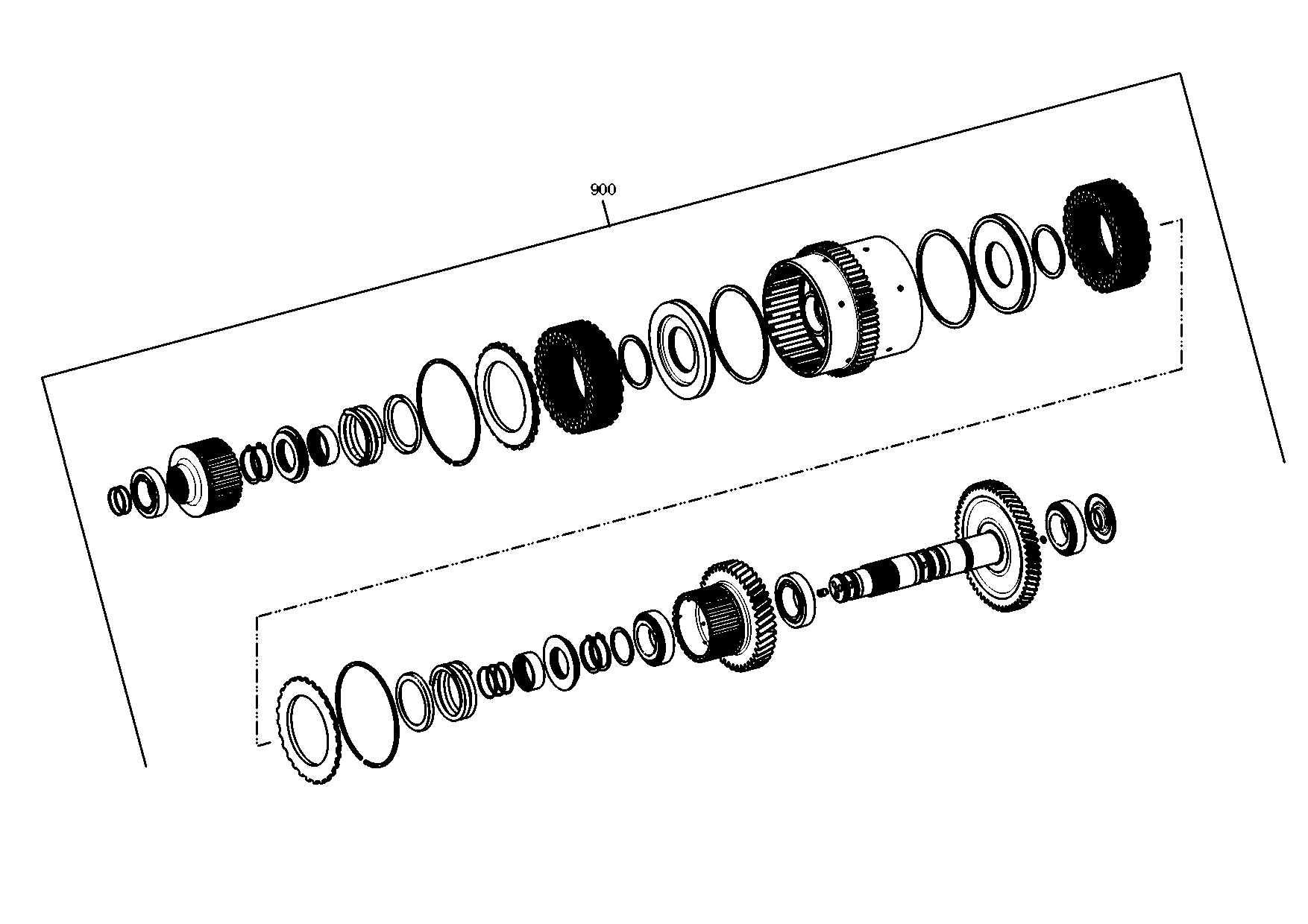 drawing for AGCO F824100360190 - INNER CLUTCH DISC (figure 3)