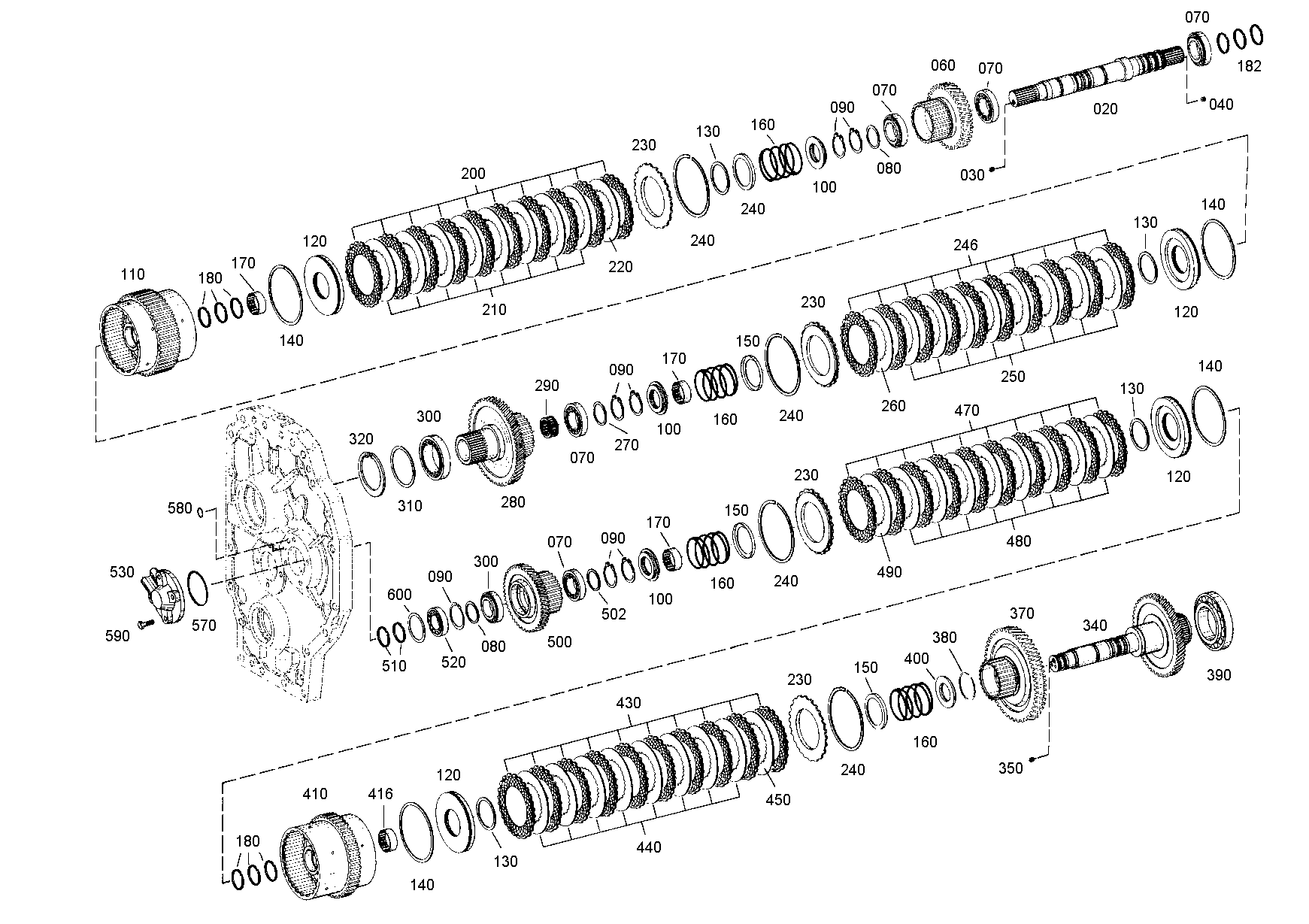 drawing for AGCO X548942200000 - O-RING (figure 4)