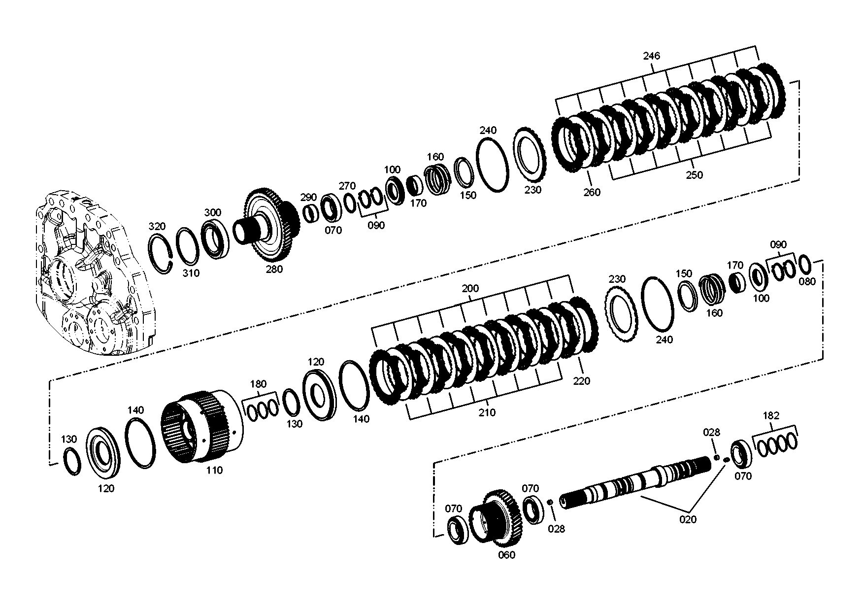 drawing for AGCO VKH3748 - O-RING (figure 5)