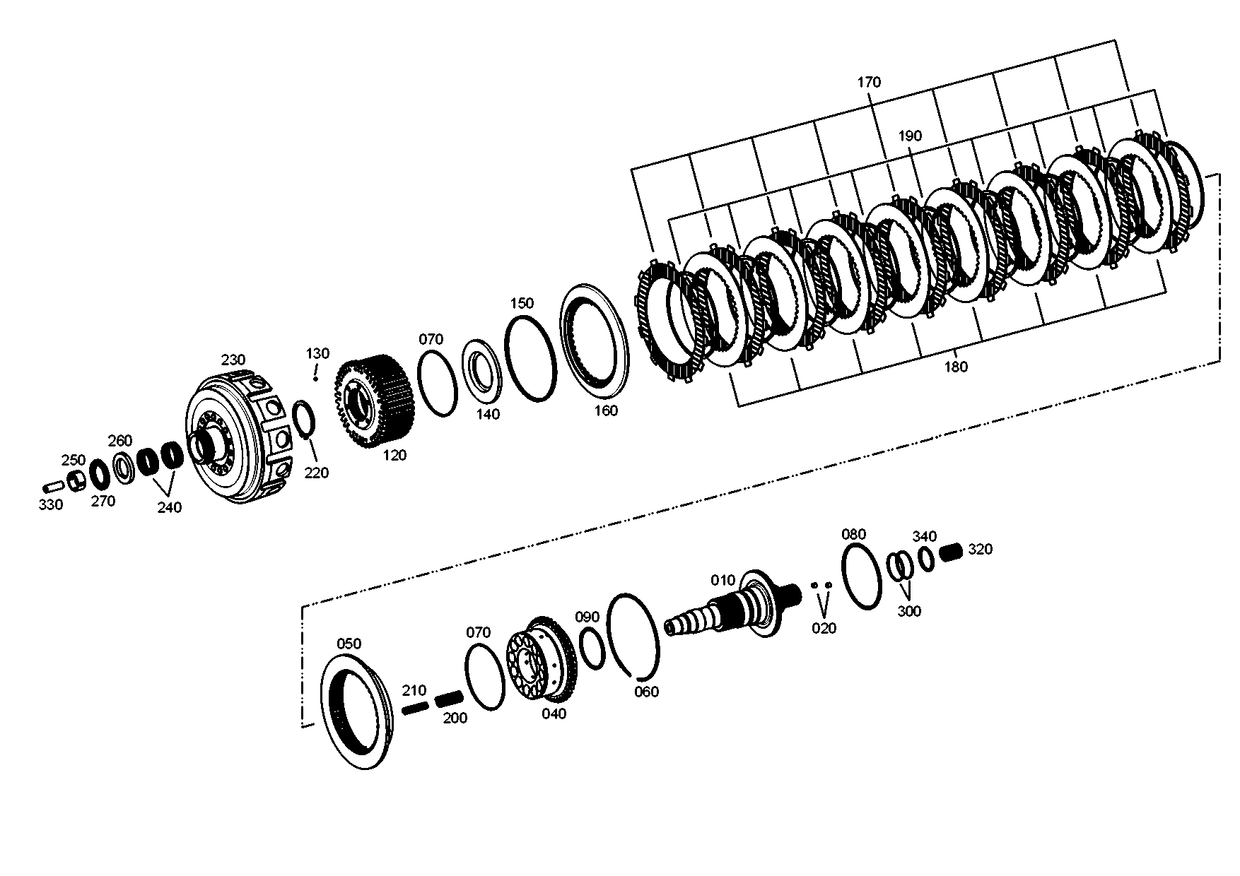drawing for AGCO V35077300 - PISTON (figure 1)