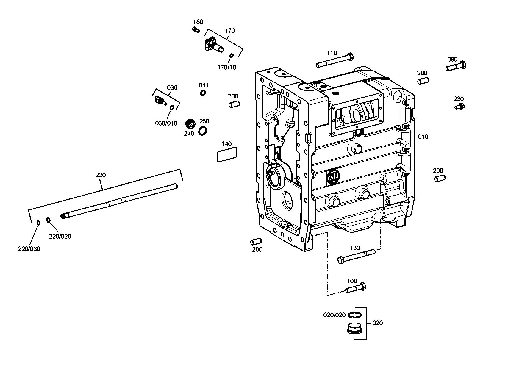 drawing for Hyundai Construction Equipment 0636305019 - SCREW PLUG (figure 2)