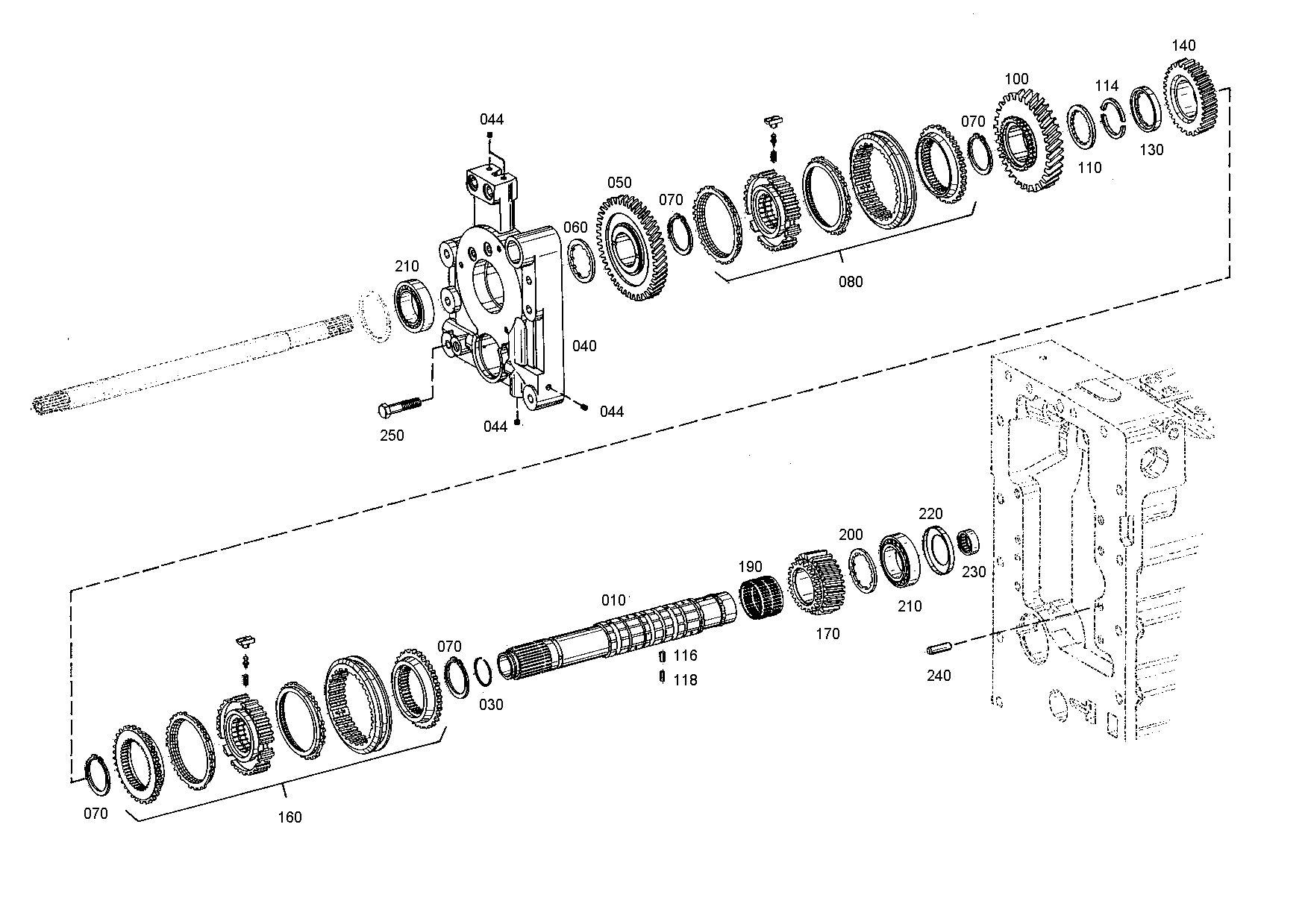 drawing for VOLVO 001076782 - CYLINDRICAL PIN (figure 1)