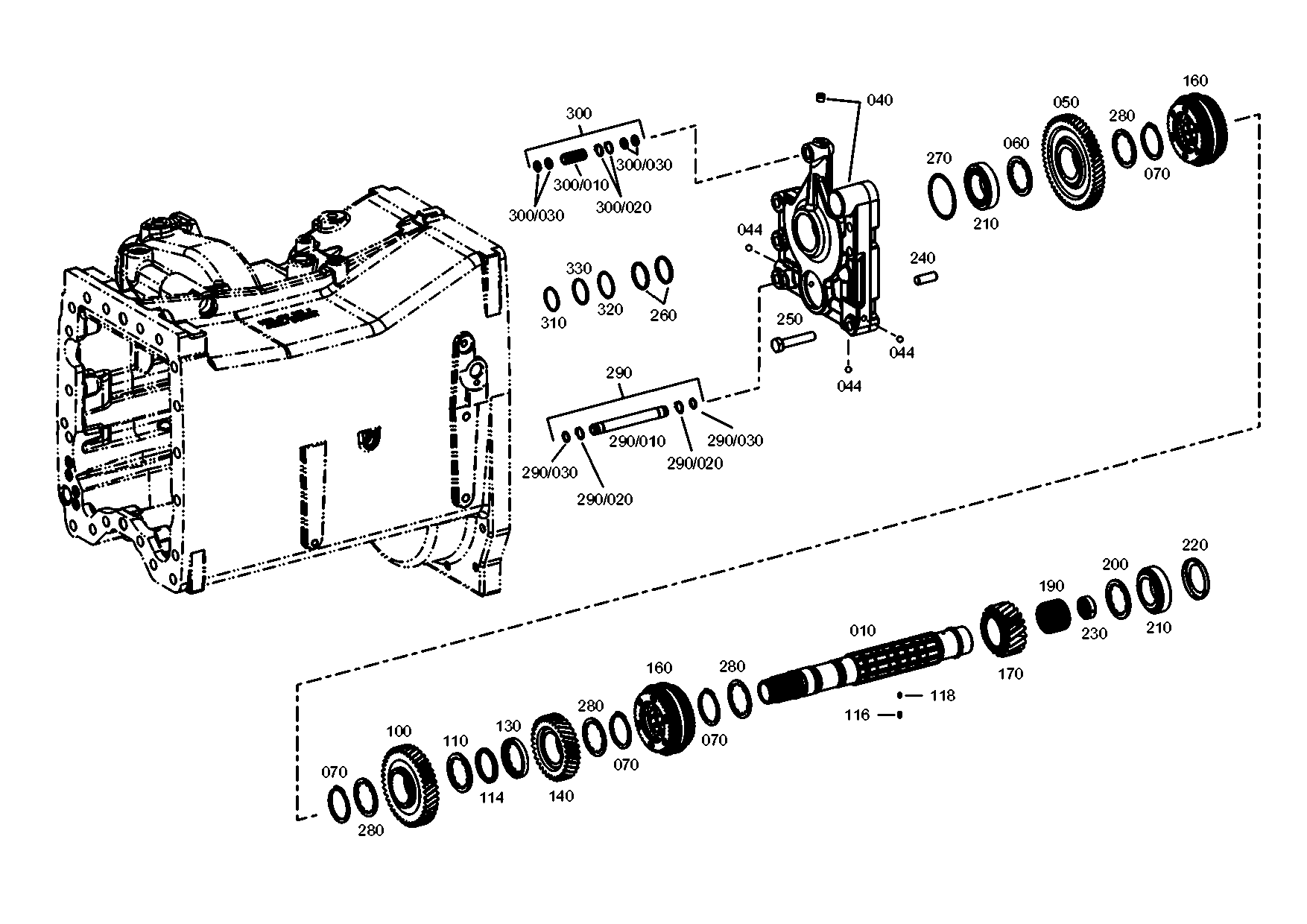 drawing for SAME DEUTZ FAHR (SDF) 04417250 - SHIM (figure 2)