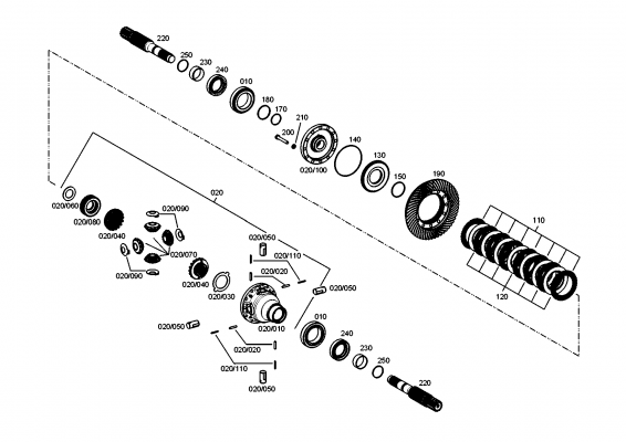 drawing for LIEBHERR GMBH 10219233 - SLOT.PIN (figure 1)