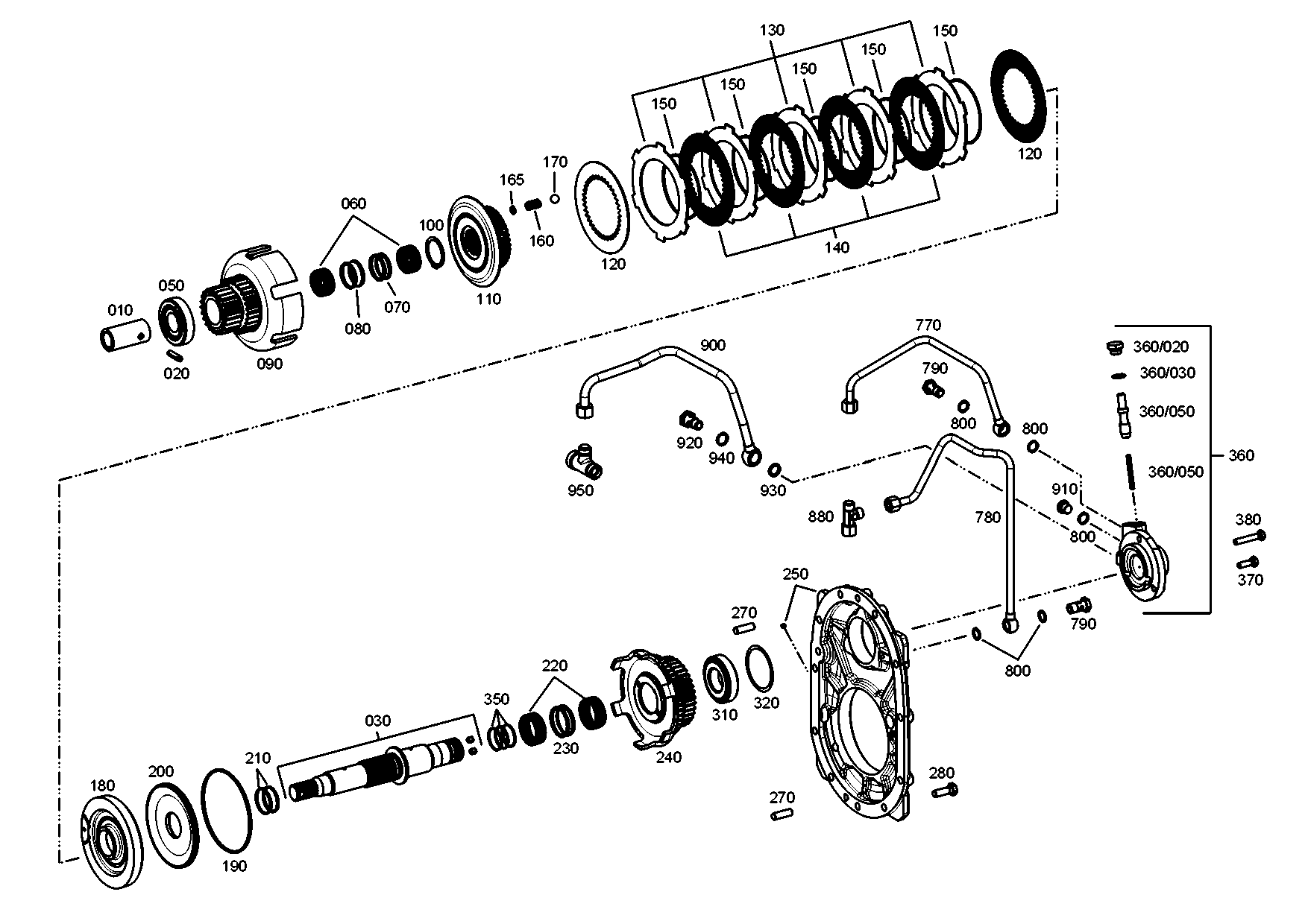 drawing for JOHN DEERE T159487 - O-RING (figure 2)