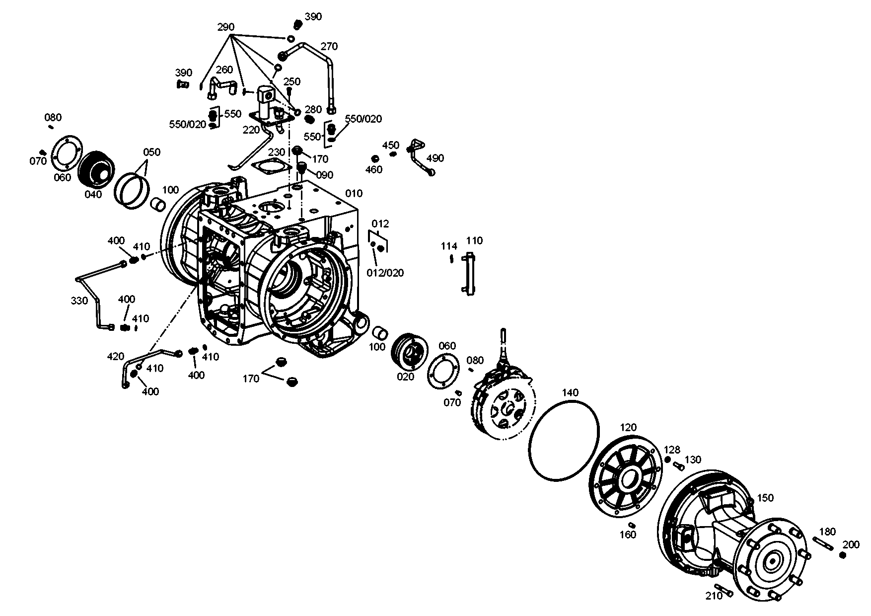 drawing for MAGNA STEYR 133000330138 - LUBRICATION PIPE (figure 3)