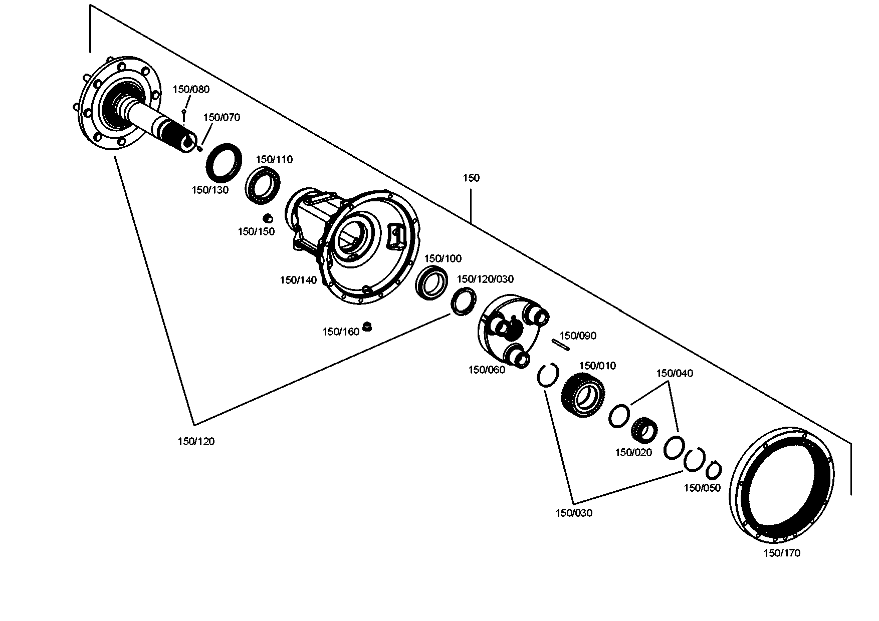 drawing for MAGNA STEYR 133000330138 - LUBRICATION PIPE (figure 4)