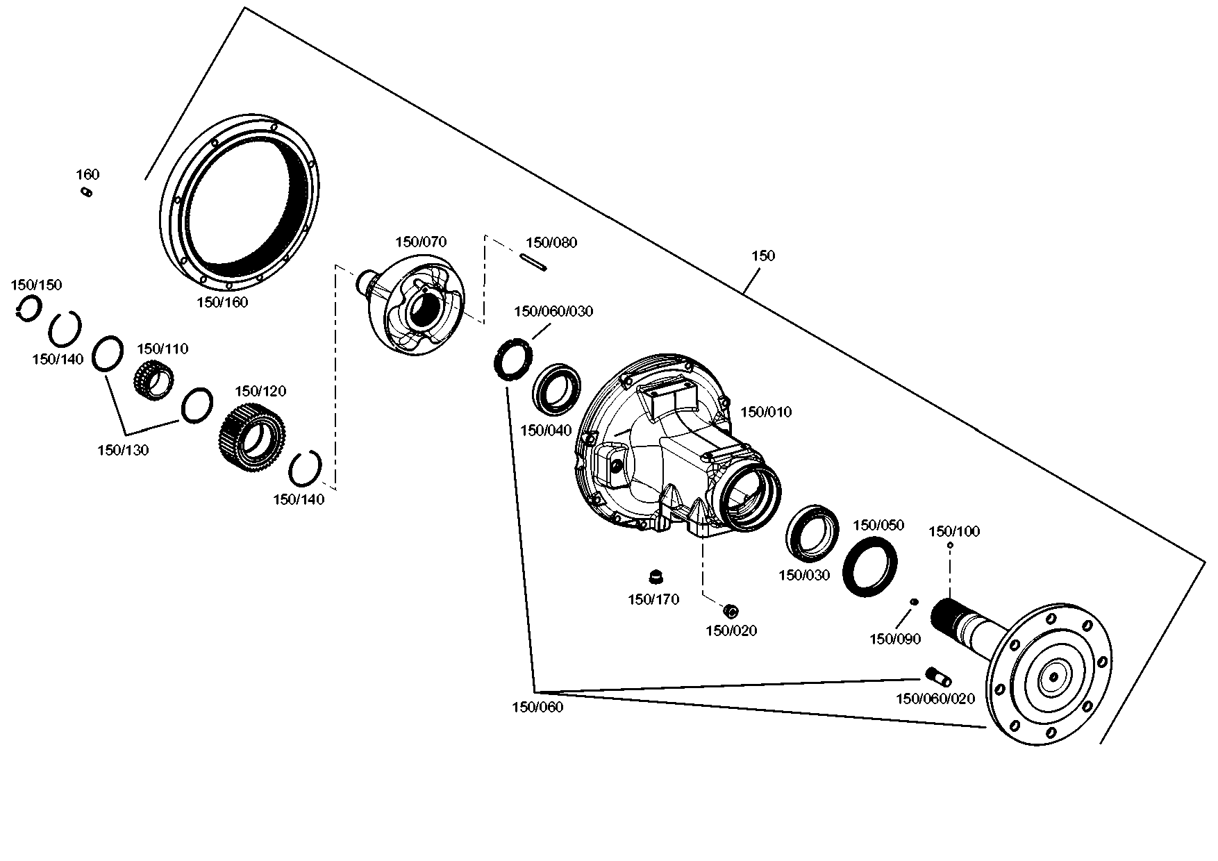 drawing for MAGNA STEYR 133000330138 - LUBRICATION PIPE (figure 5)